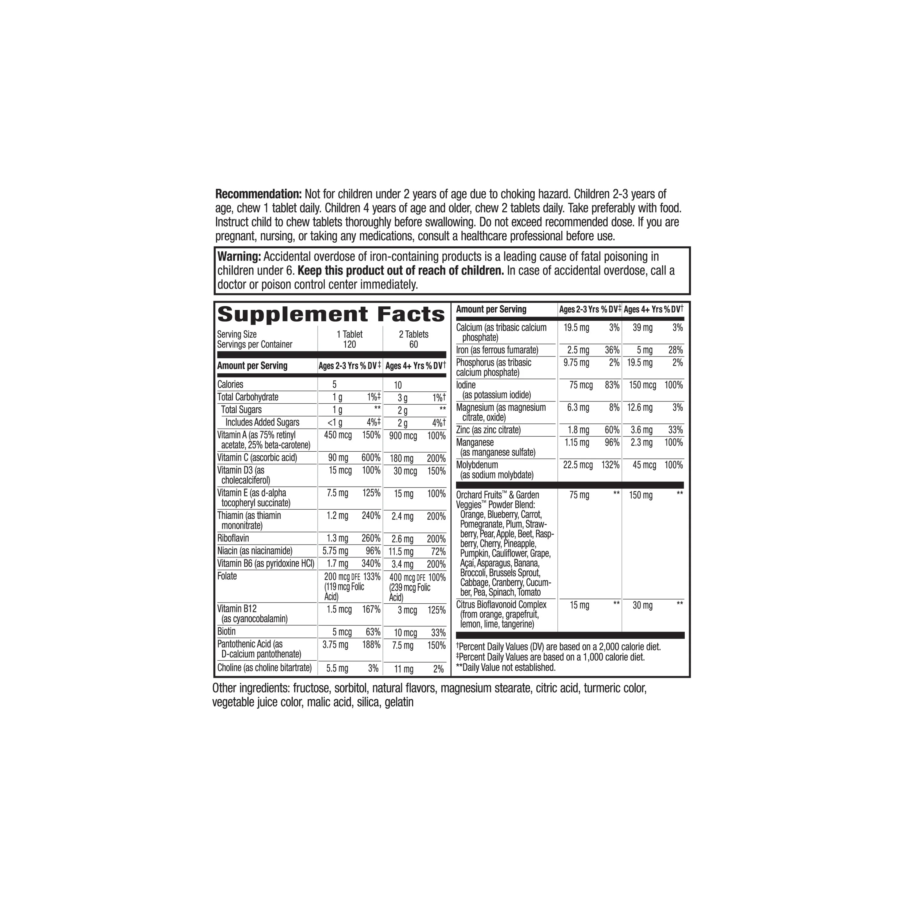 Alive!® Kids Chewable Multivitamin - Image 2