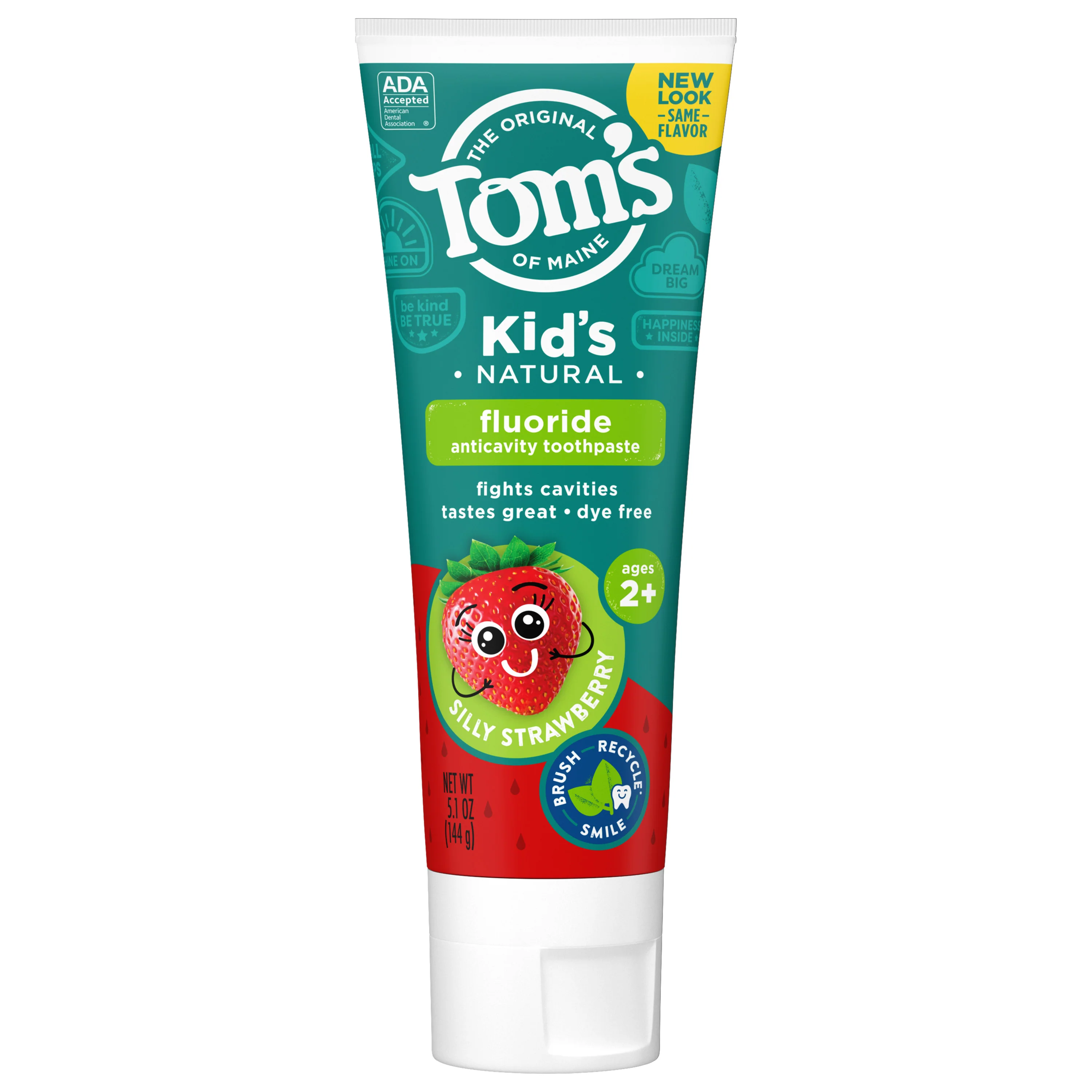 Children's Silly Strawberry Fluoride Toothpaste