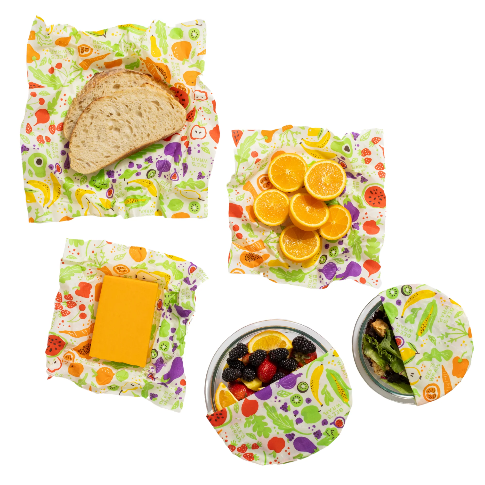Reusable Beeswax Food Wraps – Assorted 5 Pack - Image 7