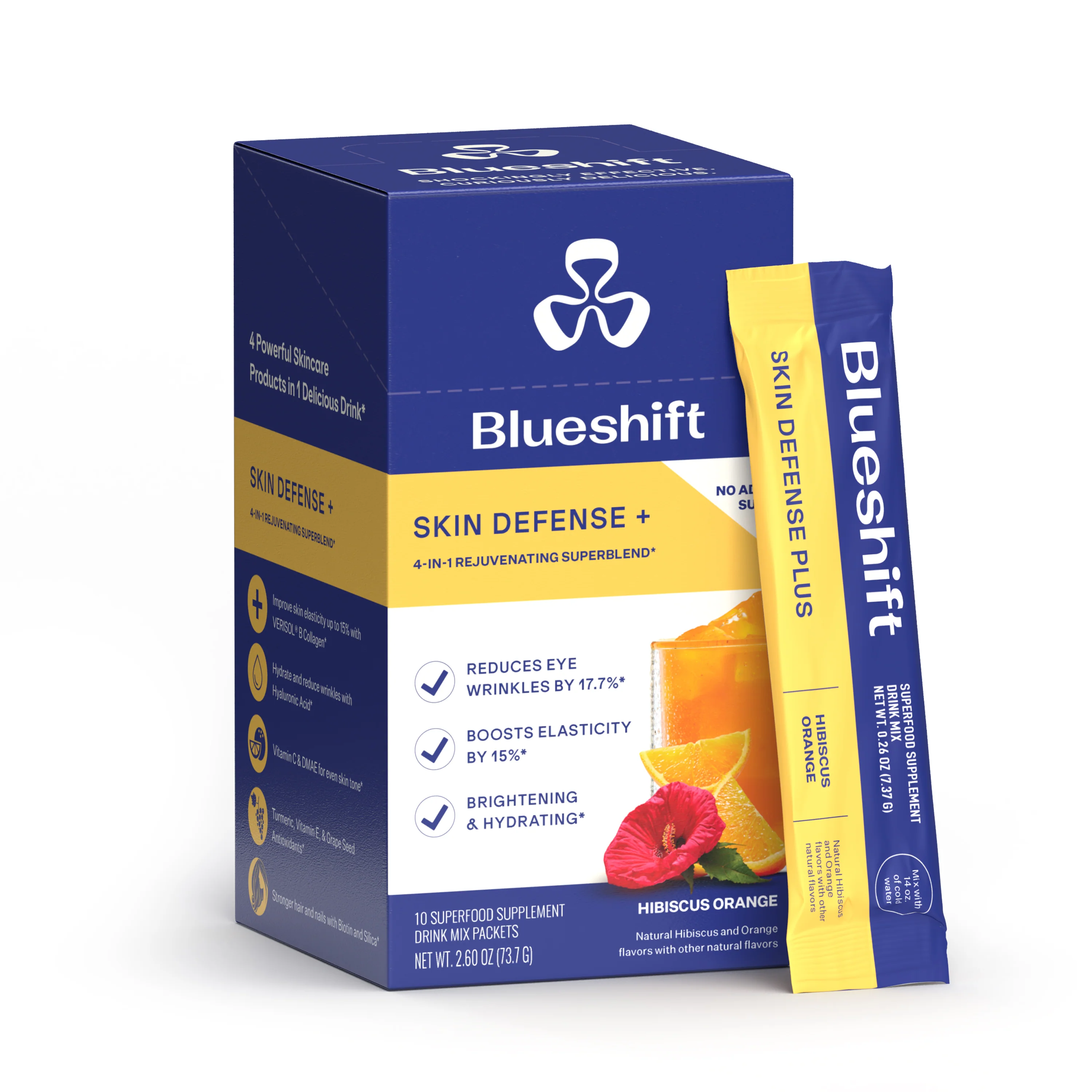 Skin Defense+ Drink Mix Powder Packets