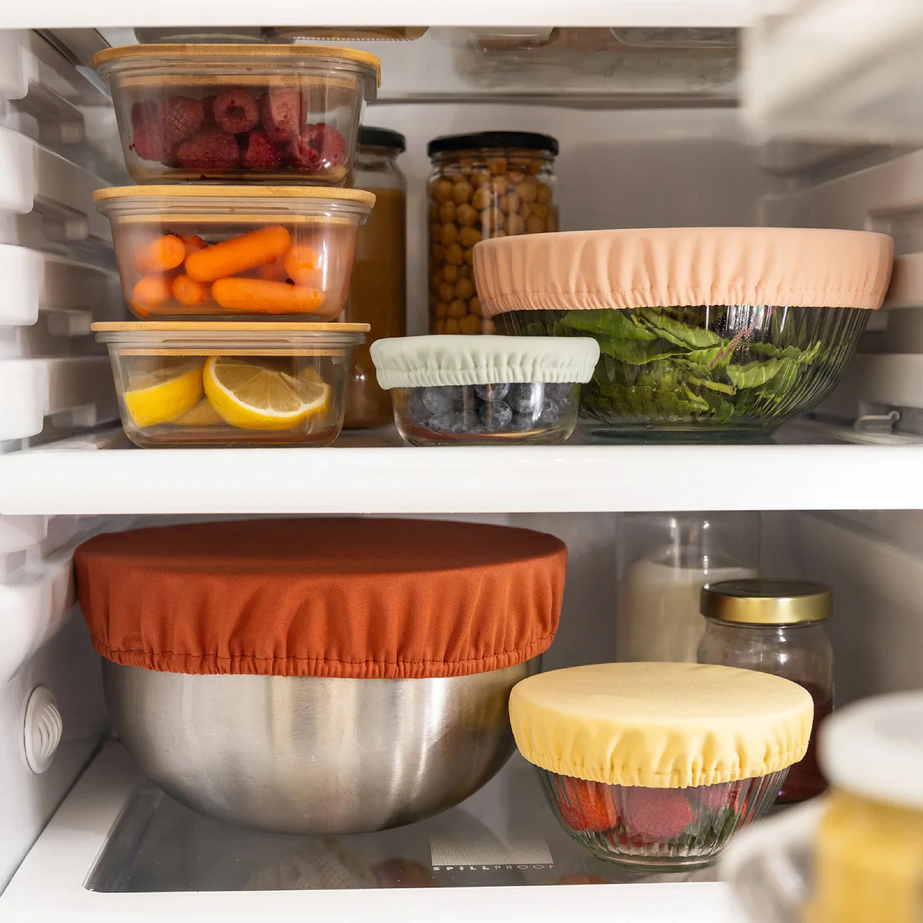 Reusable Bowl Covers - Upcycled Materials, 4-Pack - Image 9