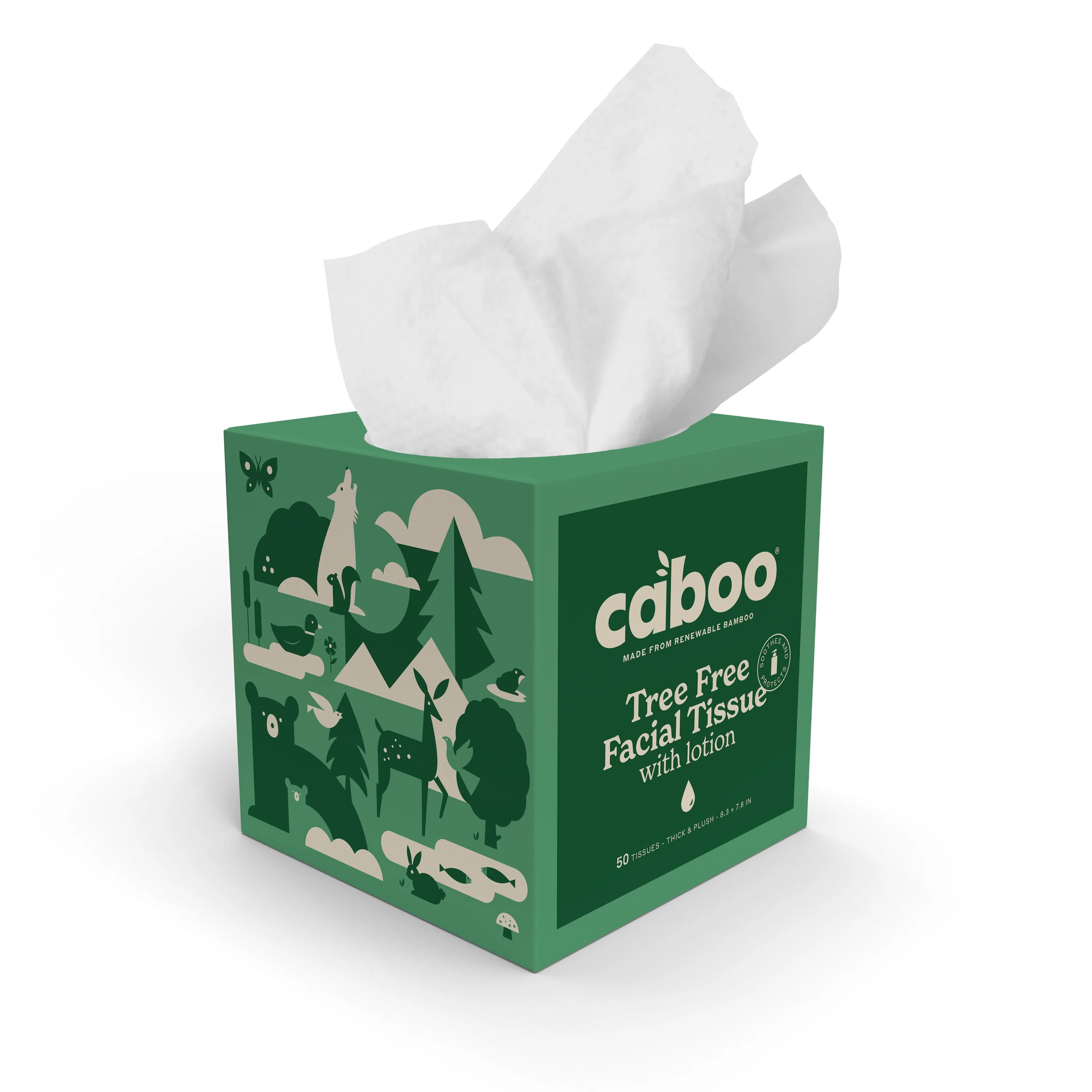 Buy One, Get One Free - Tree Free Lotion Facial Tissue Cube - Image 2