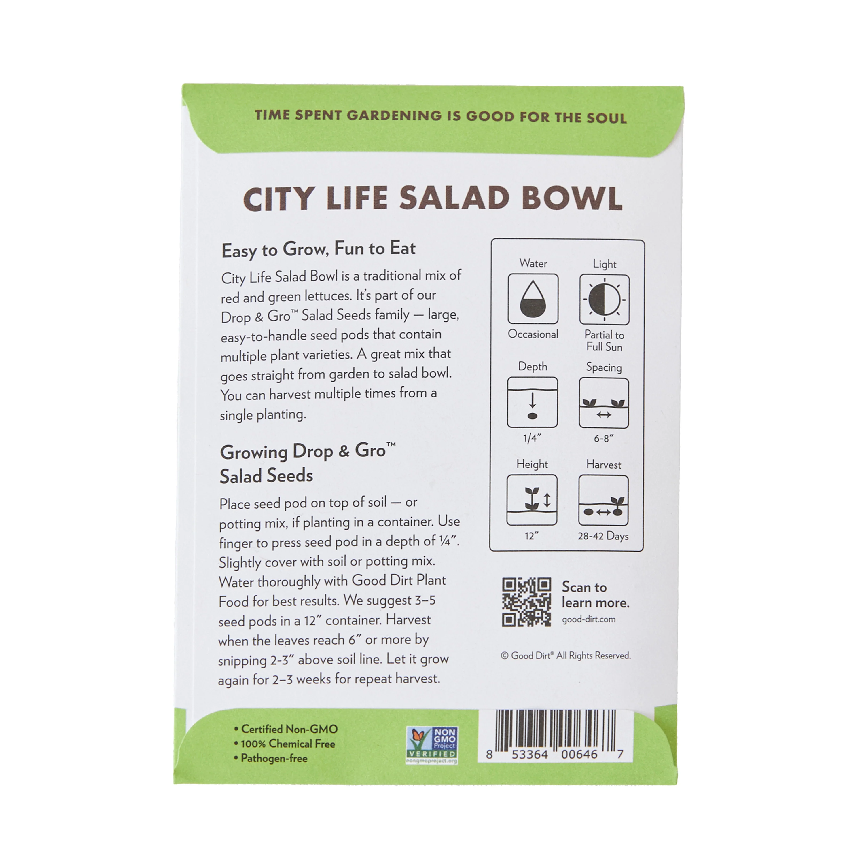Drop & Gro Lettuce Seed Pods – Salad Greens Grow Kit - Image 2