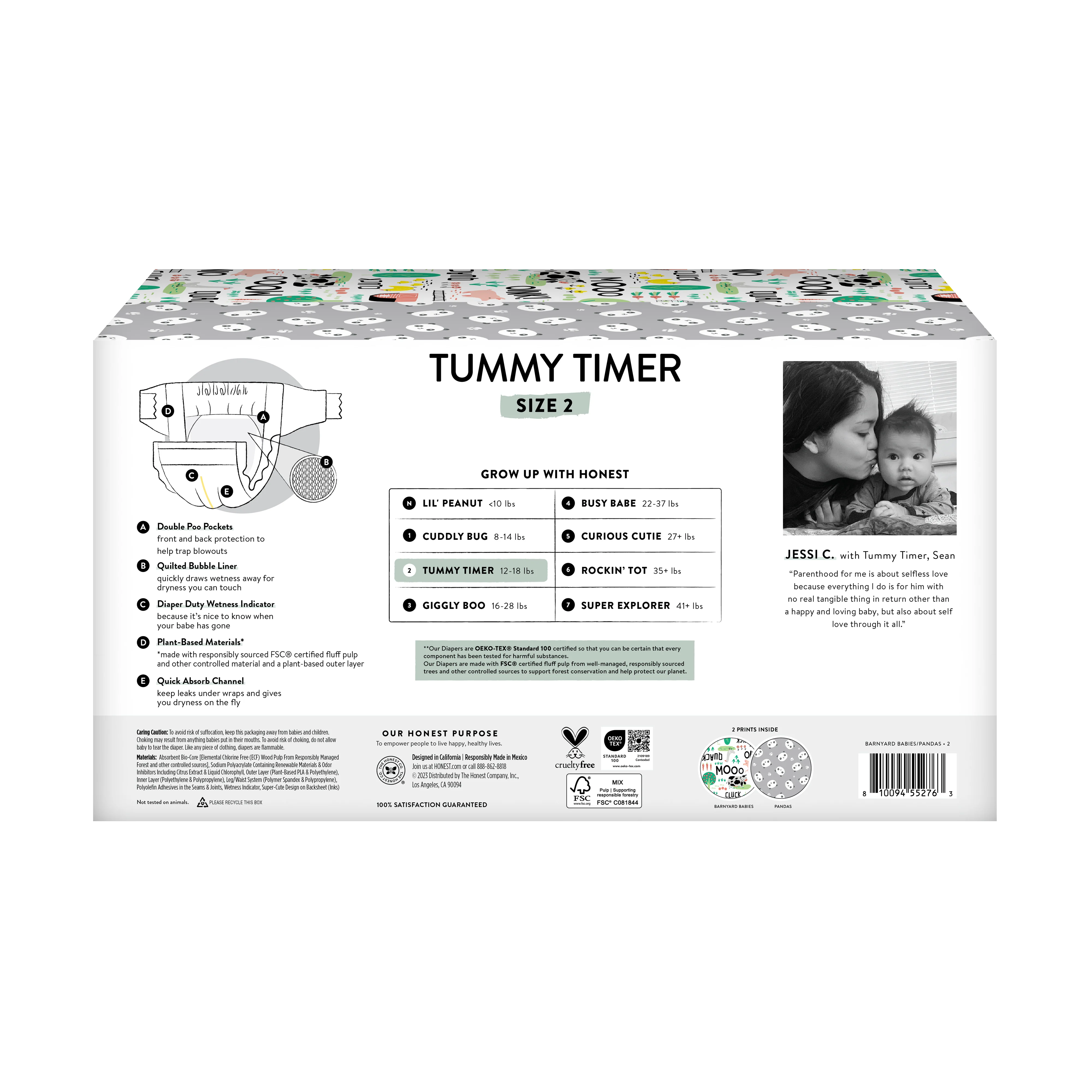 Clean Conscious™ Disposable Diapers Box - Image 4