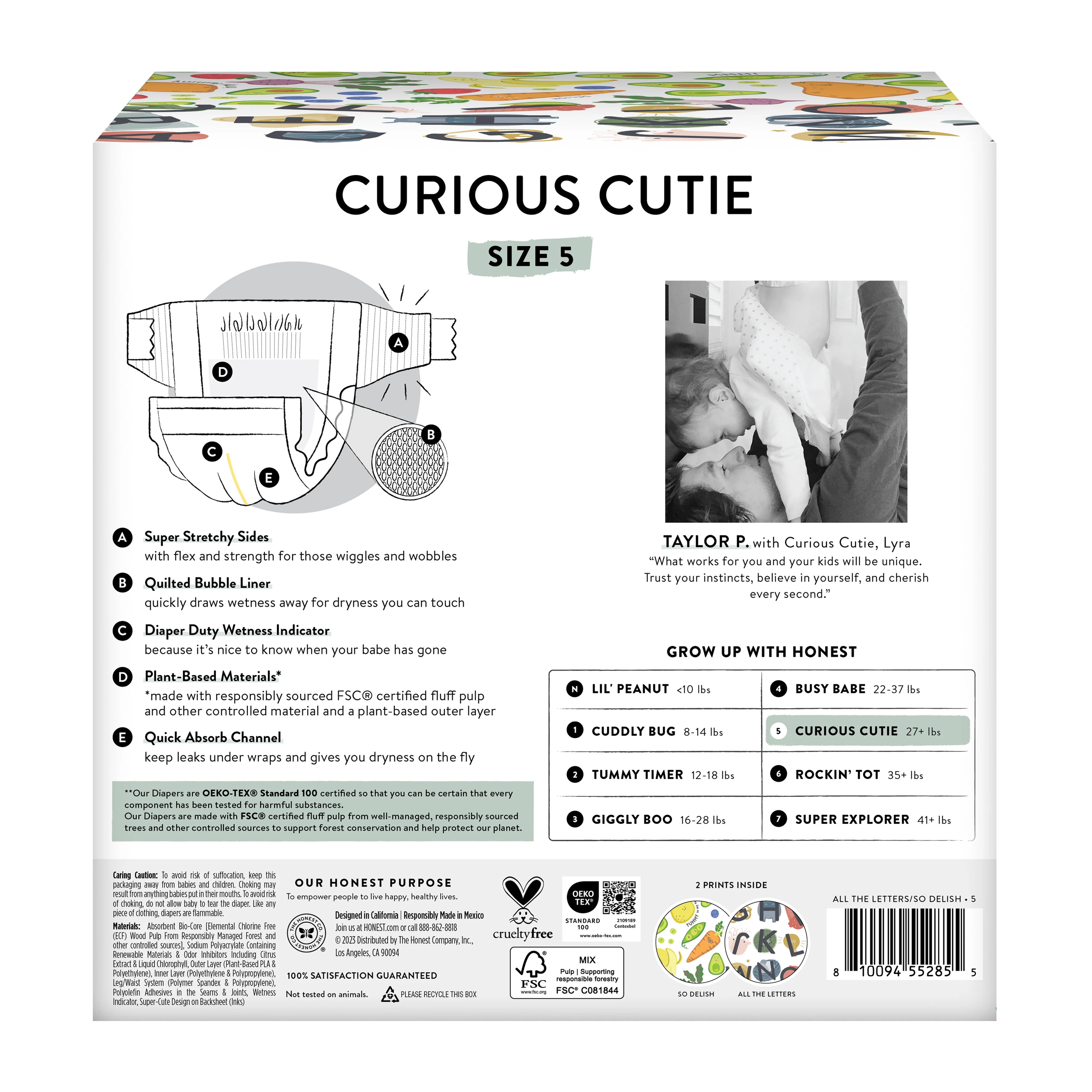 Clean Conscious™ Disposable Diapers Box - Image 9