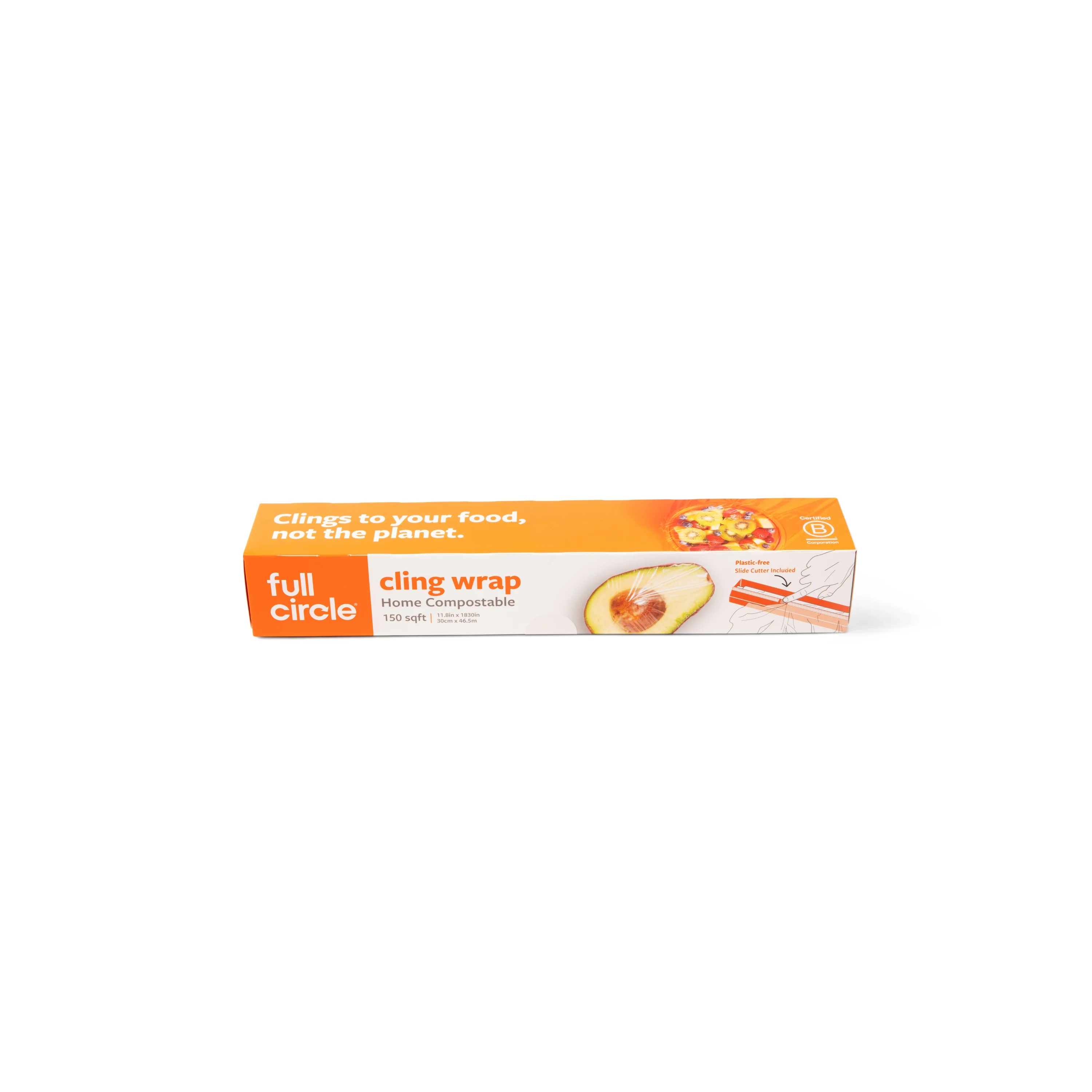 Certified Compostable Cling Wrap, 150 sq ft
