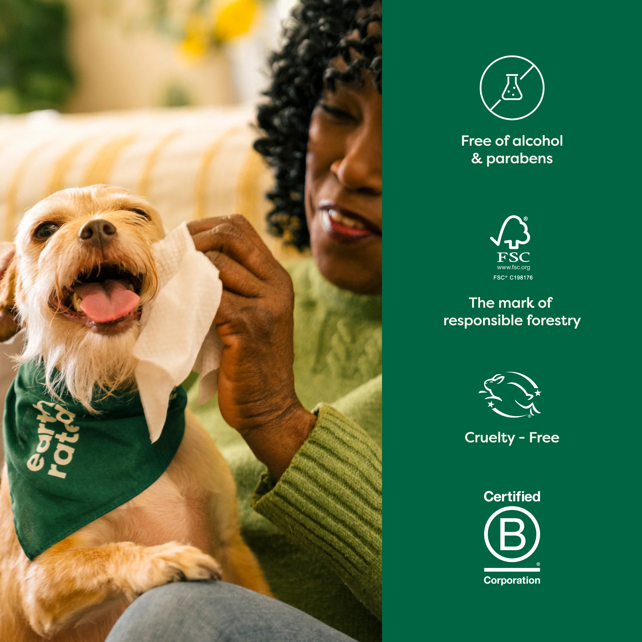 Hypoallergenic Dog Ear Cleansing Wipes - Image 7