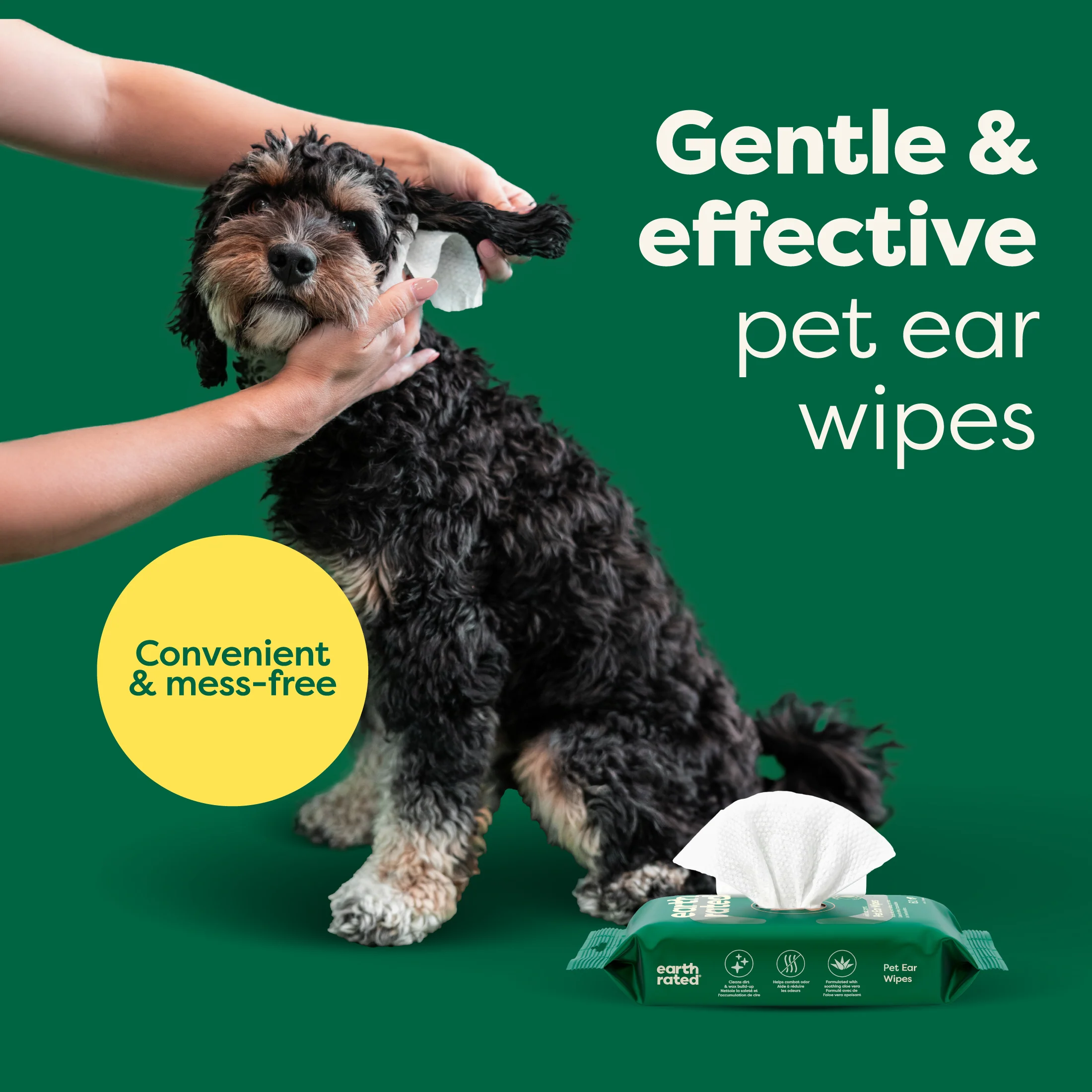Hypoallergenic Dog Ear Cleansing Wipes - Image 9
