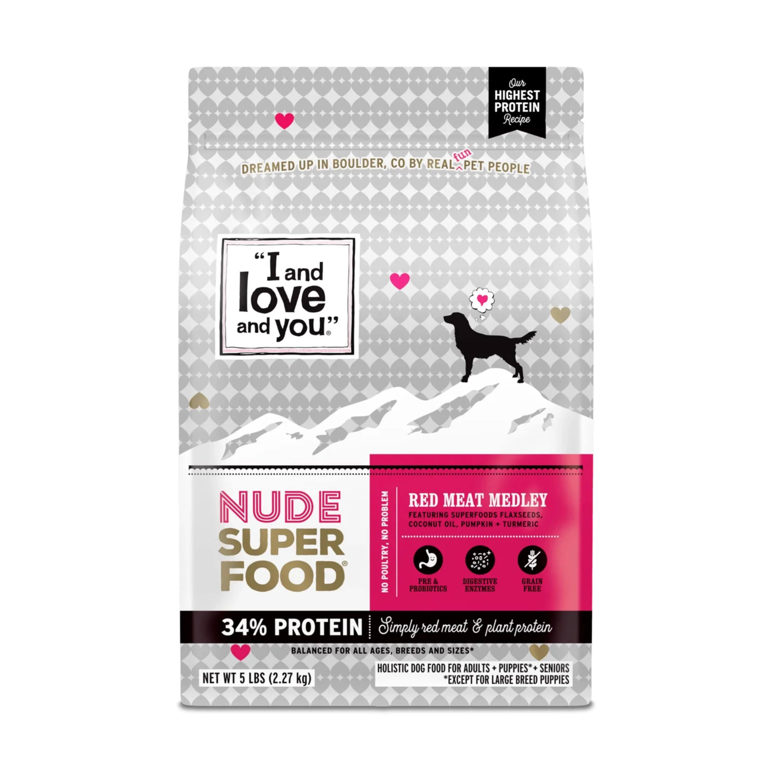 Dog Kibble - Nude Food Red Meat Medley Recipe - Image 2