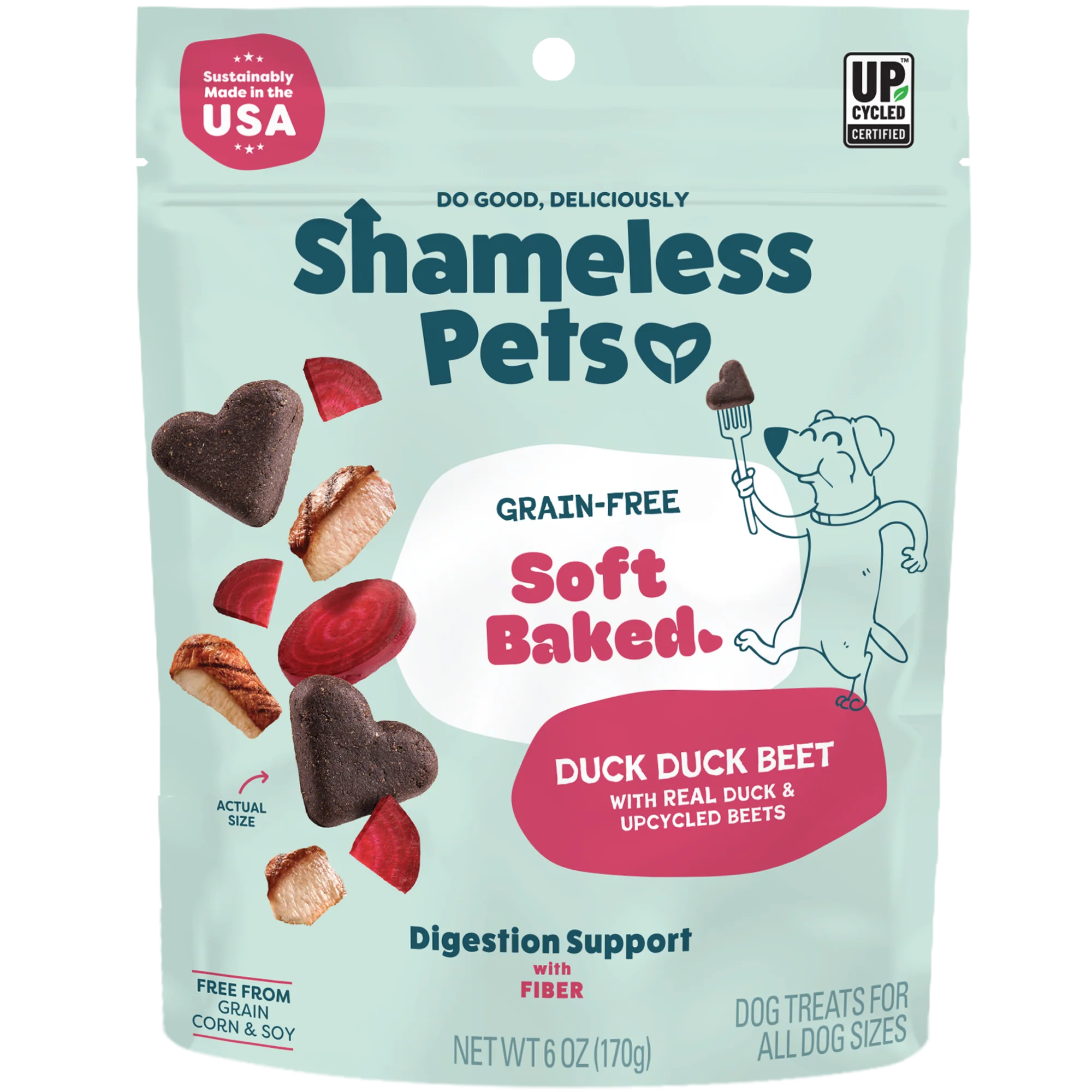Duck Duck Beet Soft-Baked Dog Treats