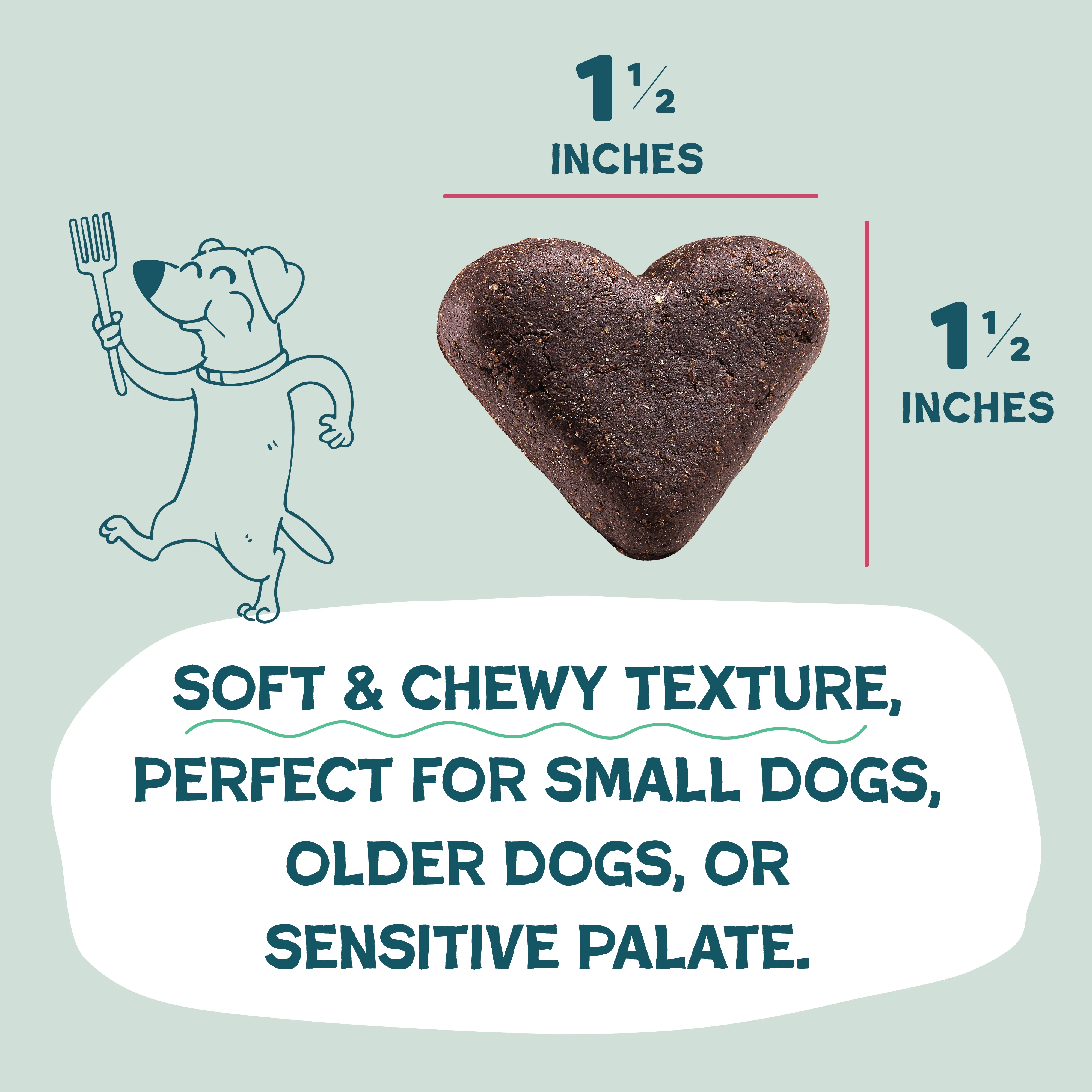 Duck Duck Beet Soft-Baked Dog Treats - Image 6