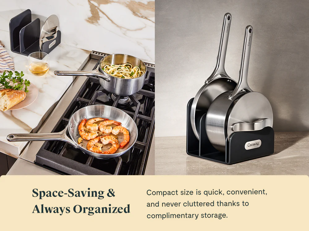 12-Piece Stainless Steel Cookware Set With Complimentary Storaget - Image 10