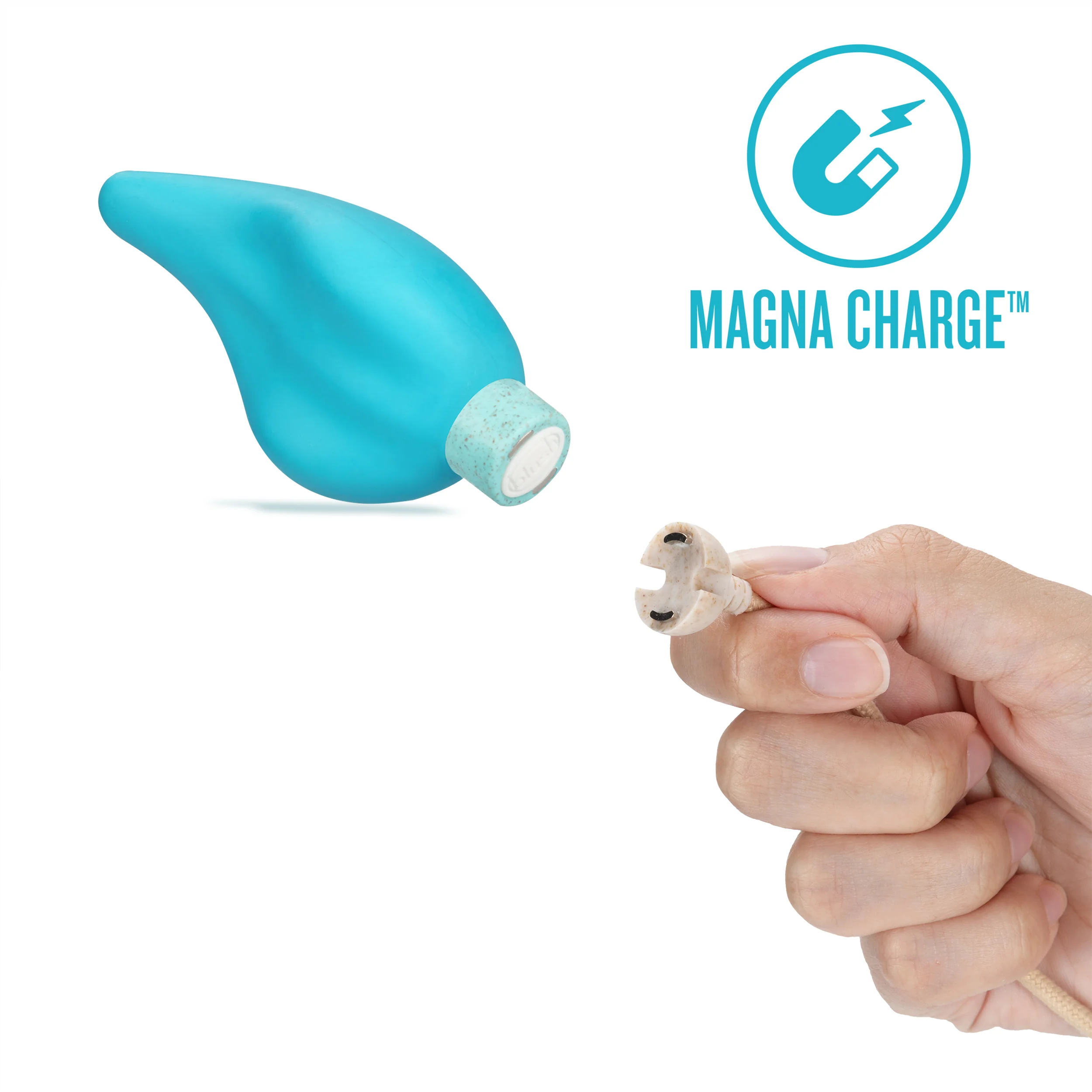 Sexual Health Vibrator - Eco Caress Rechargeable Ergonomic - Image 5