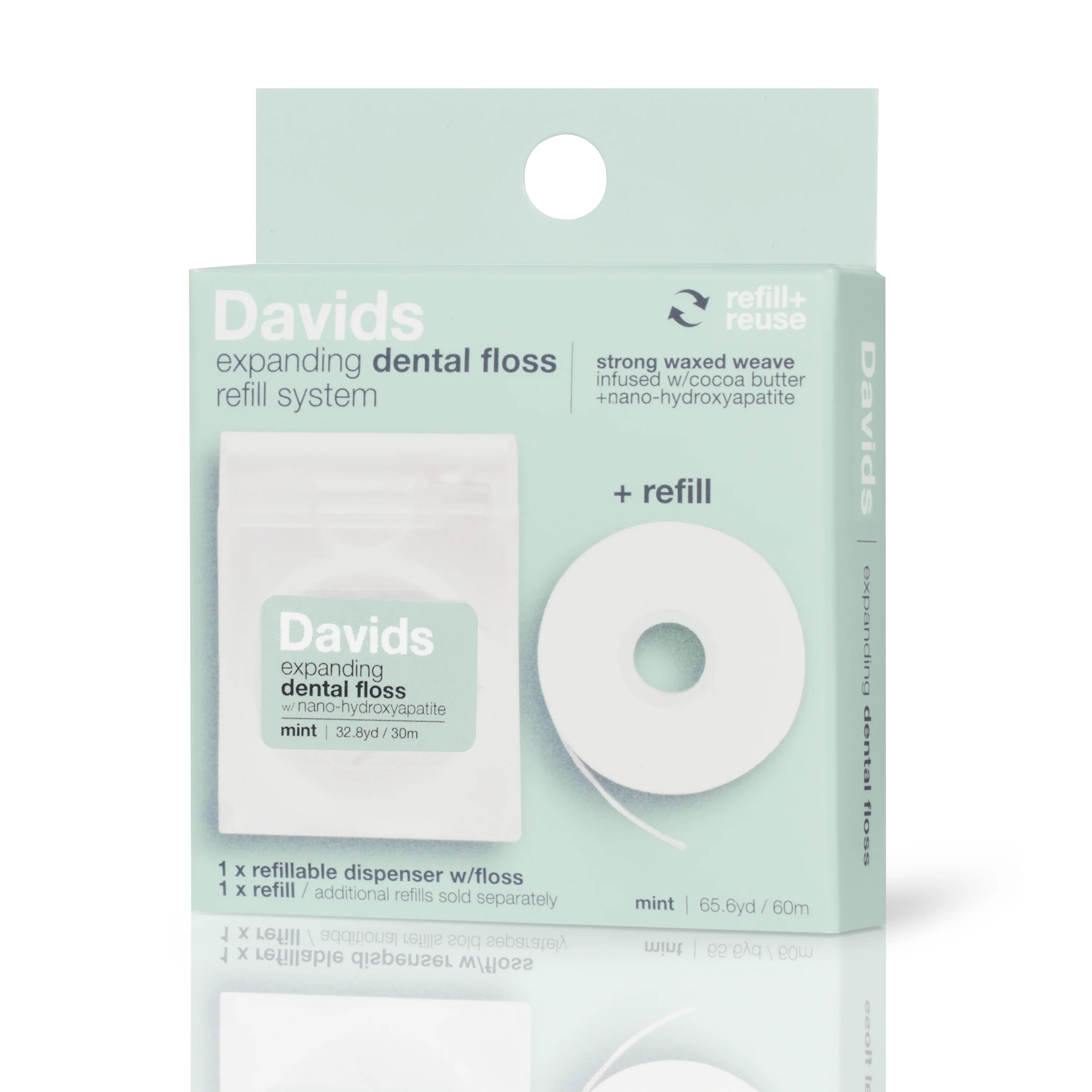 Hydroxi Expanding Dental Floss, Refill System