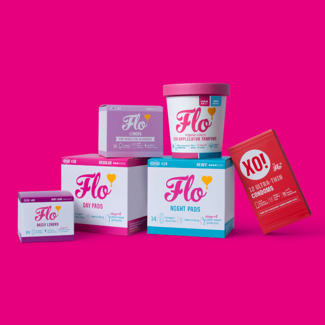 FLO Organic Bamboo Period Pads Megapack - Image 13