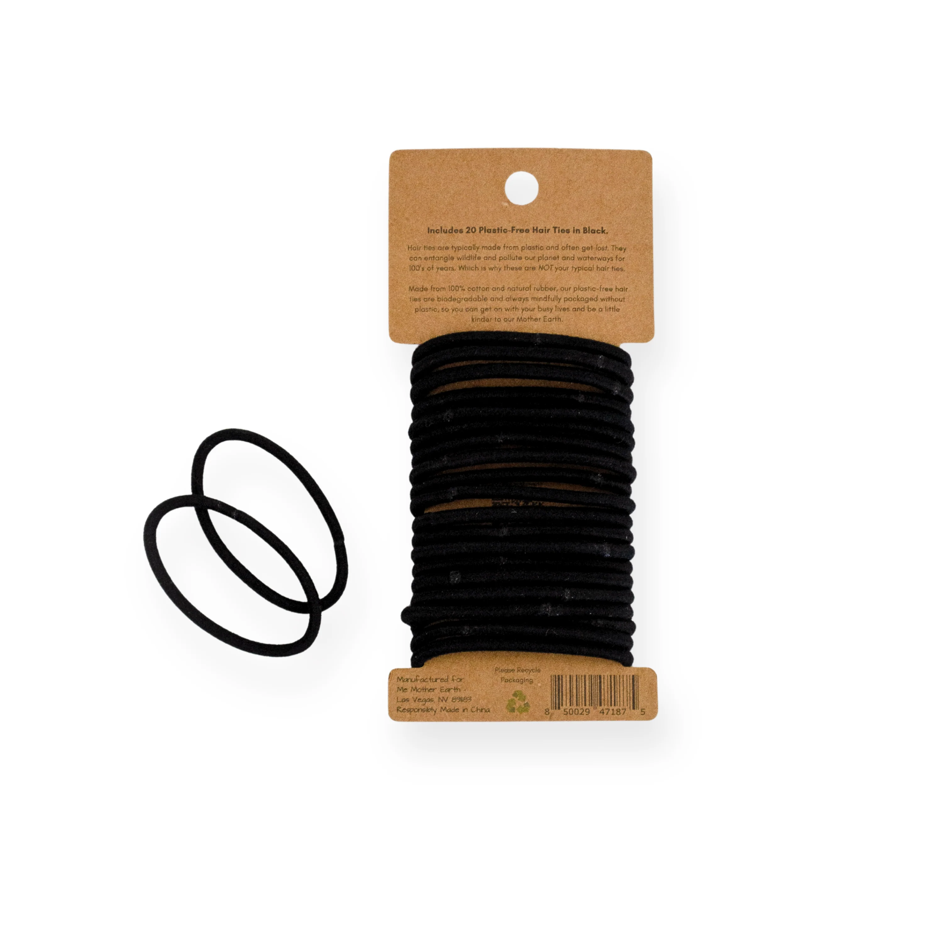 Hair Ties - 100% Cotton + Natural Rubber - Image 2