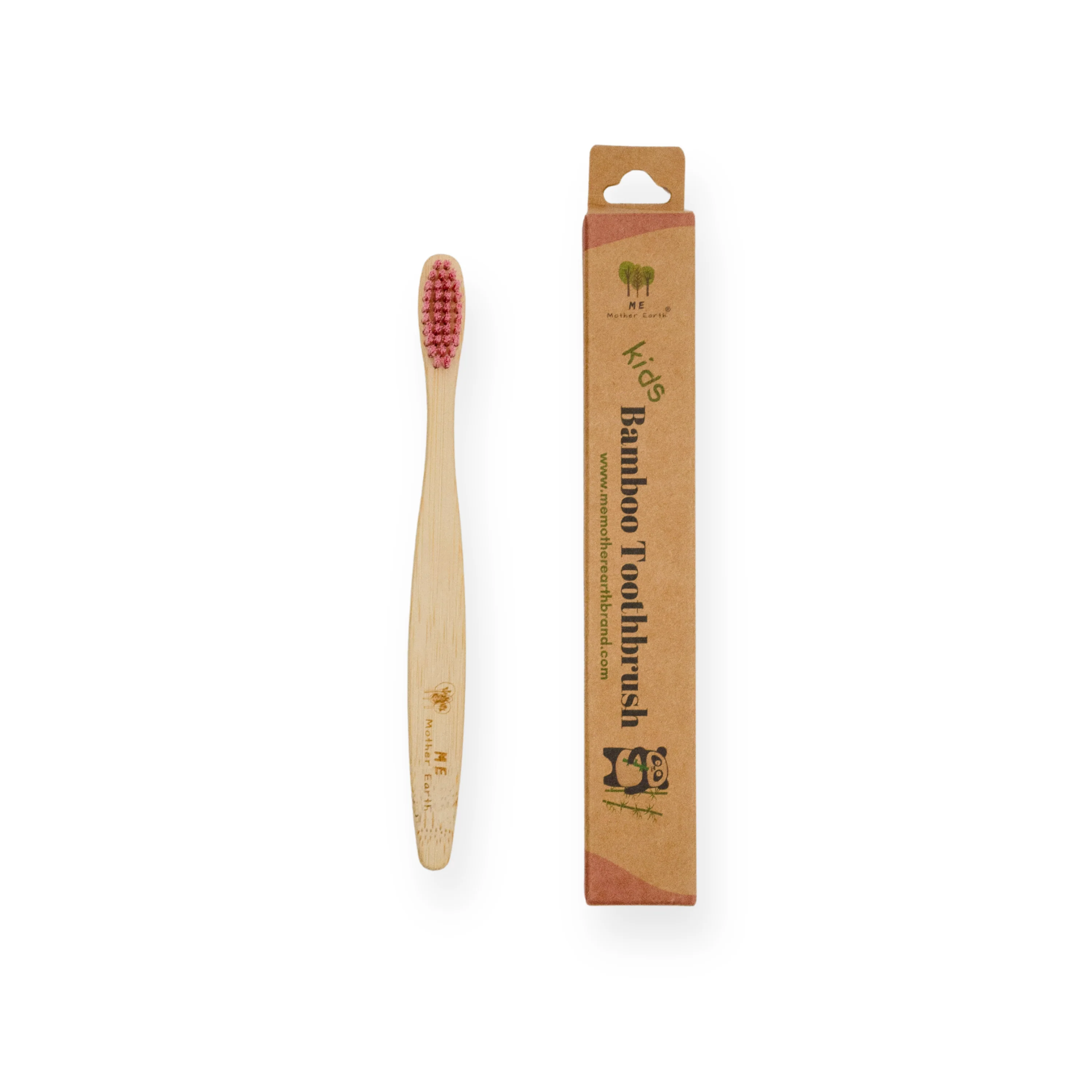 Kids Bamboo Toothbrush with Castor Oil Bristles