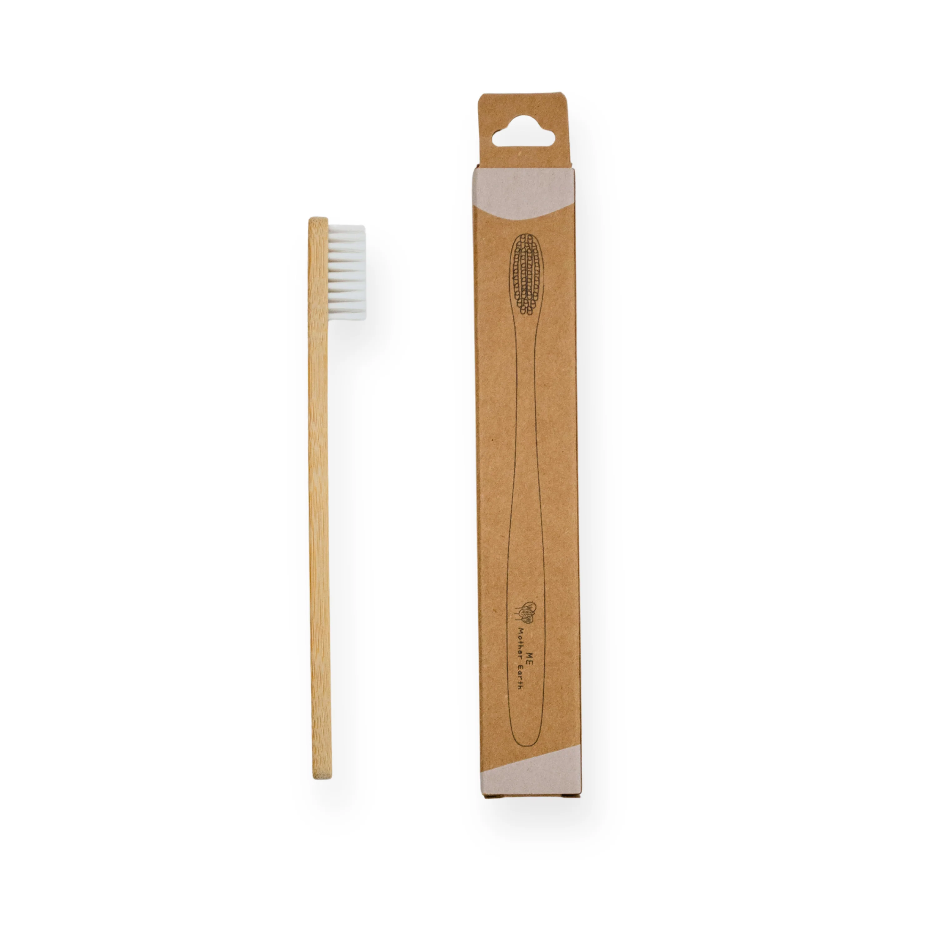Kids Bamboo Toothbrush with Castor Oil Bristles - Image 4