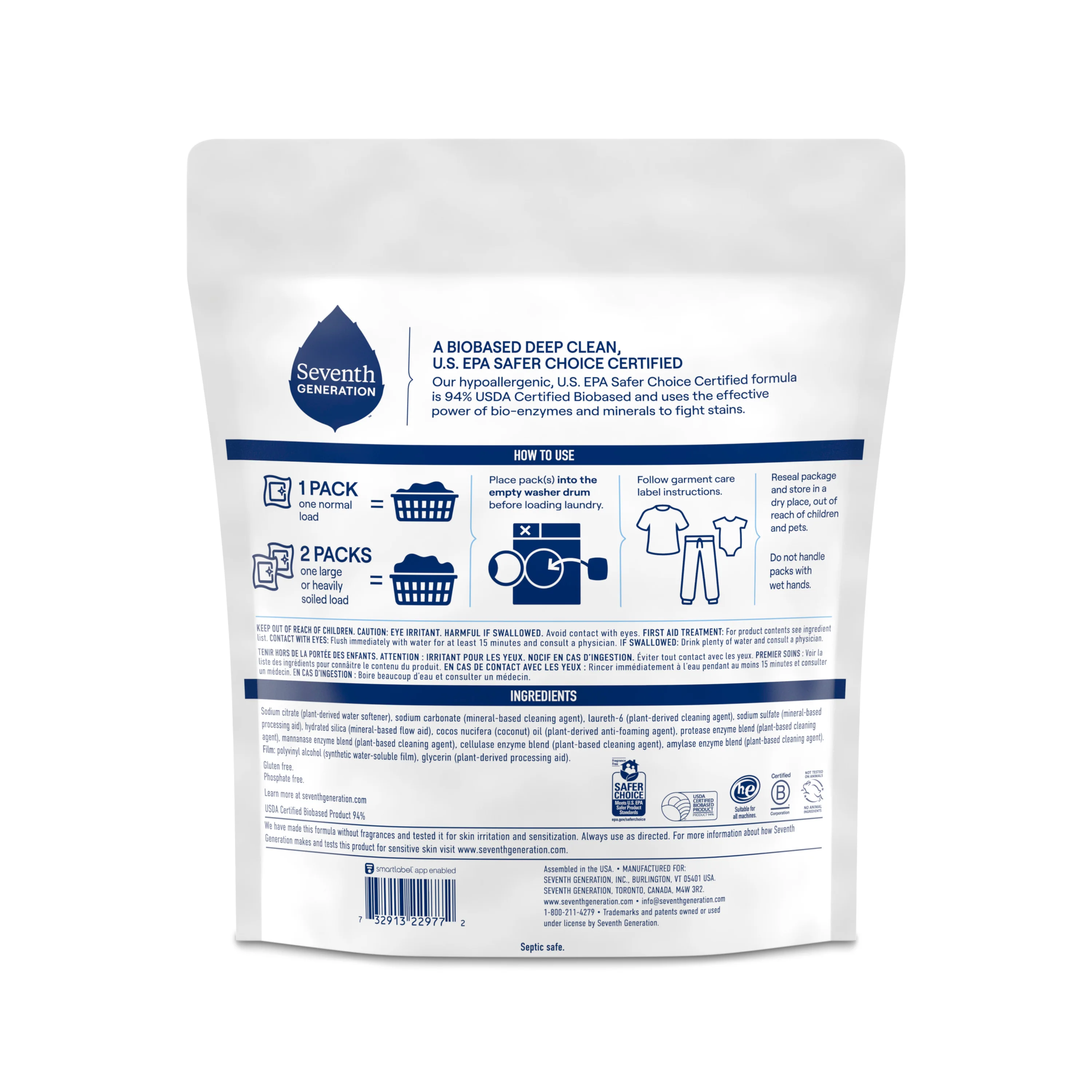 Laundry Detergent Packs - Sensitive Skin - Image 2