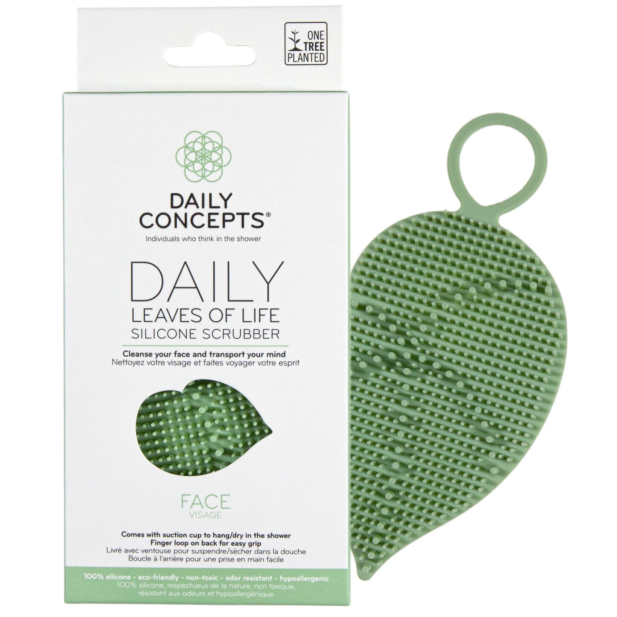 Leaves of Life Facial Silicone Scrubber