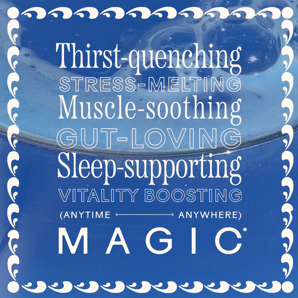 Magic Magnesium Citrate, Spirulina Blue Lemonade Powder Sachets - Image 5