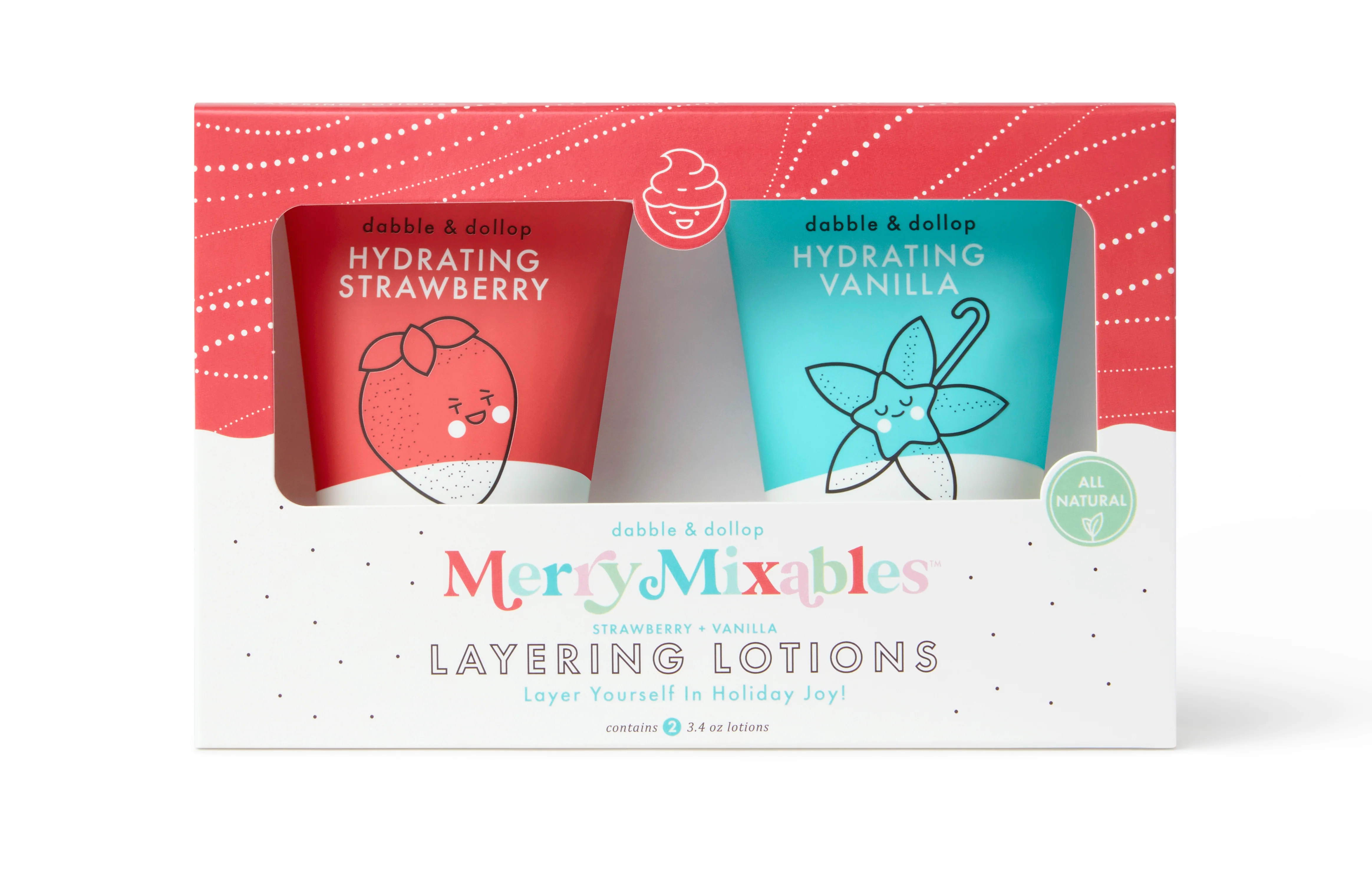 Merry Mixables Layering Lotions
