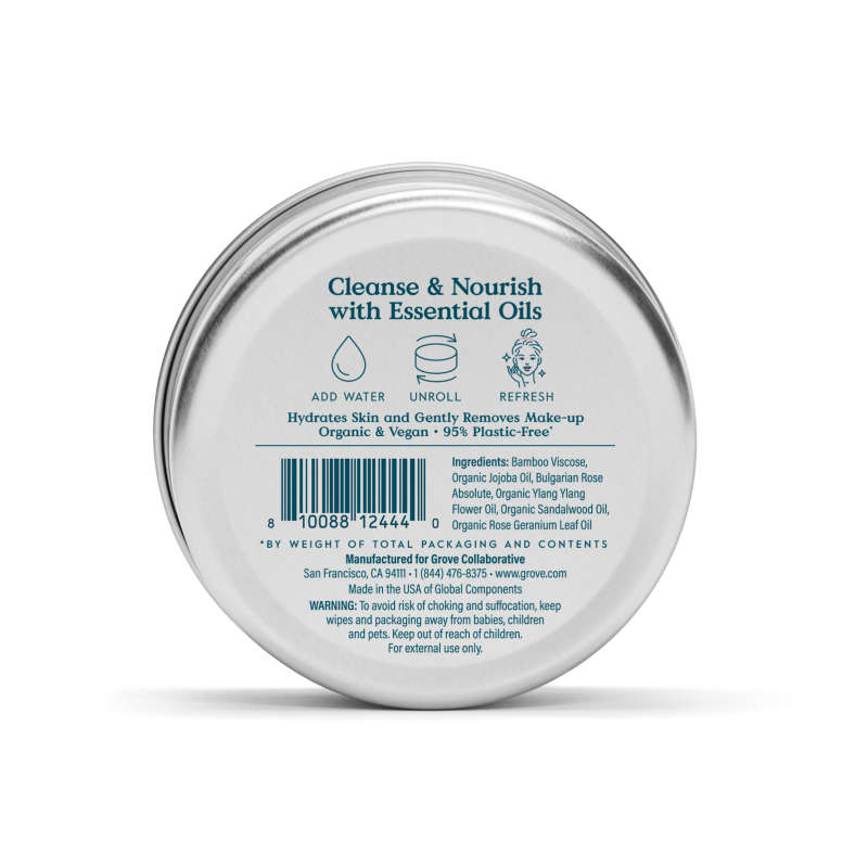 Moisturizing Bamboo Facial Wipes - Image 2