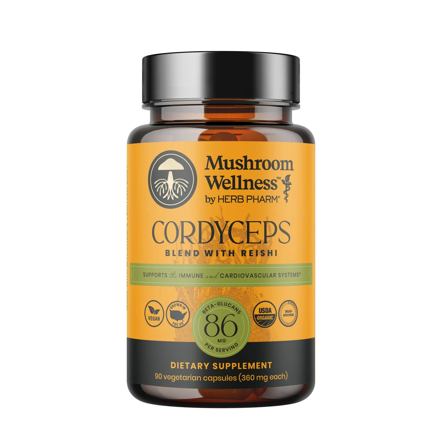 Mushroom Wellness Cordyceps Blend Capsules