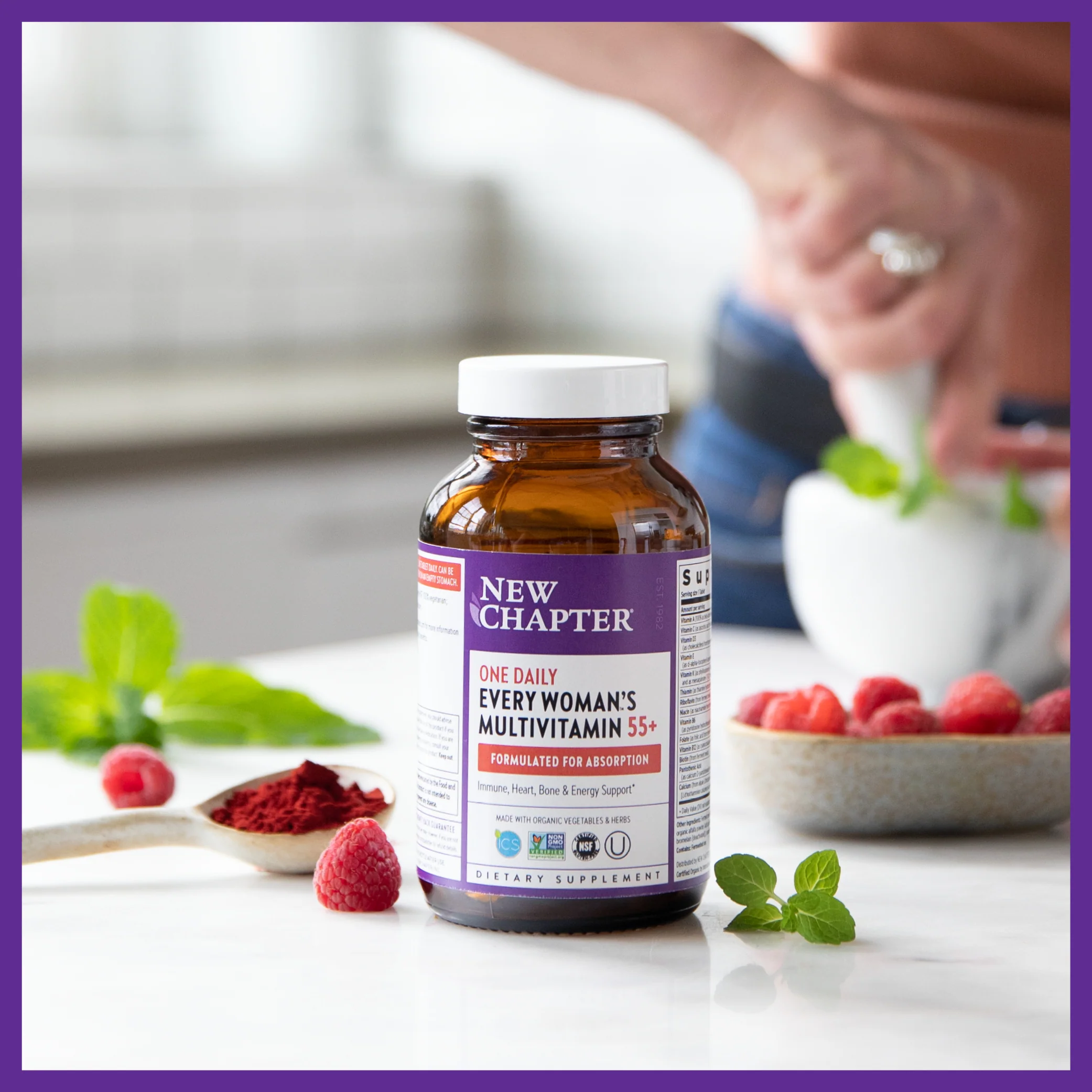 Every Woman™'s One Daily 55+ Multivitamin, for Cellular Energy, Heart & Immune Support - Image 2