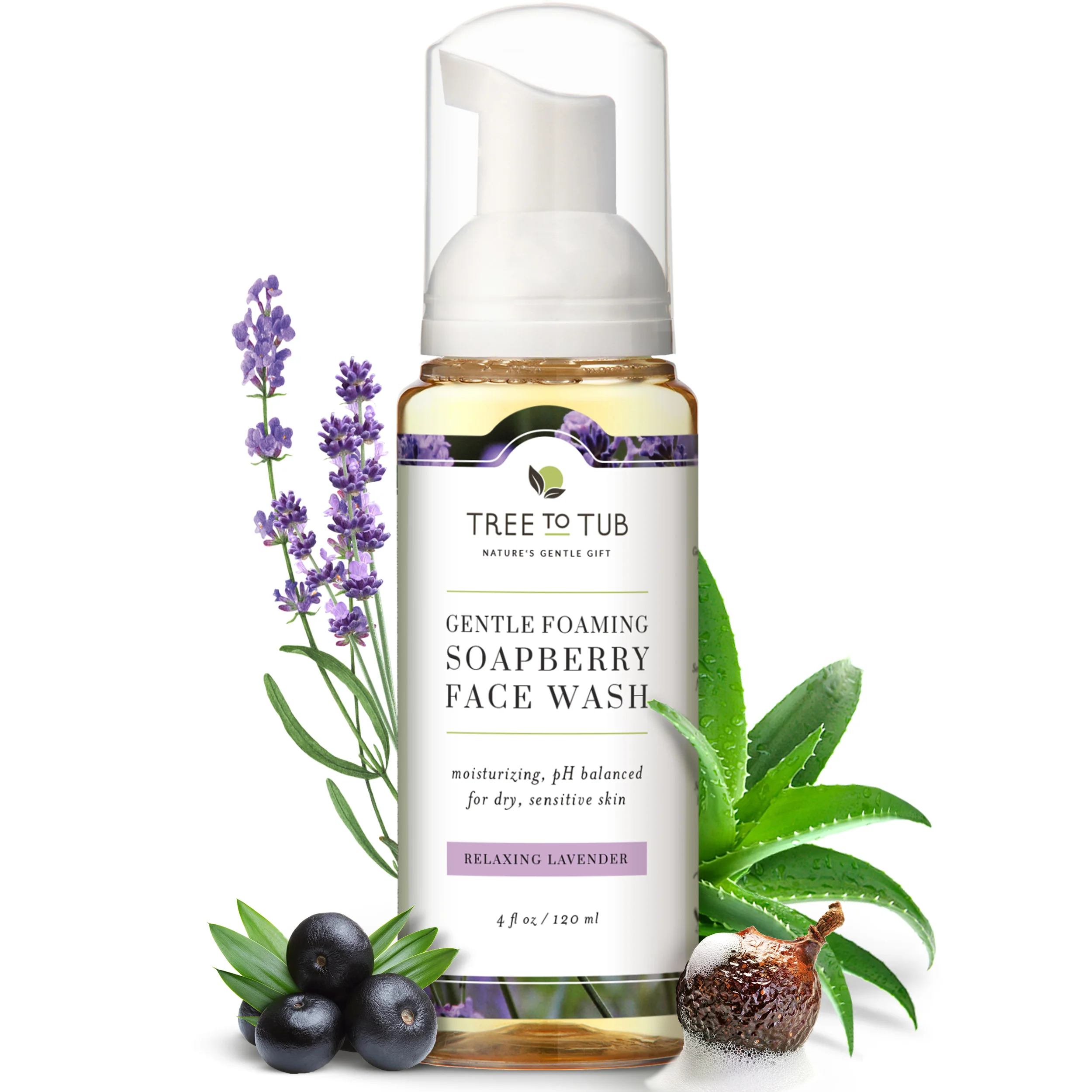 Sulfate Free Hydrating Face Wash for Dry Skin