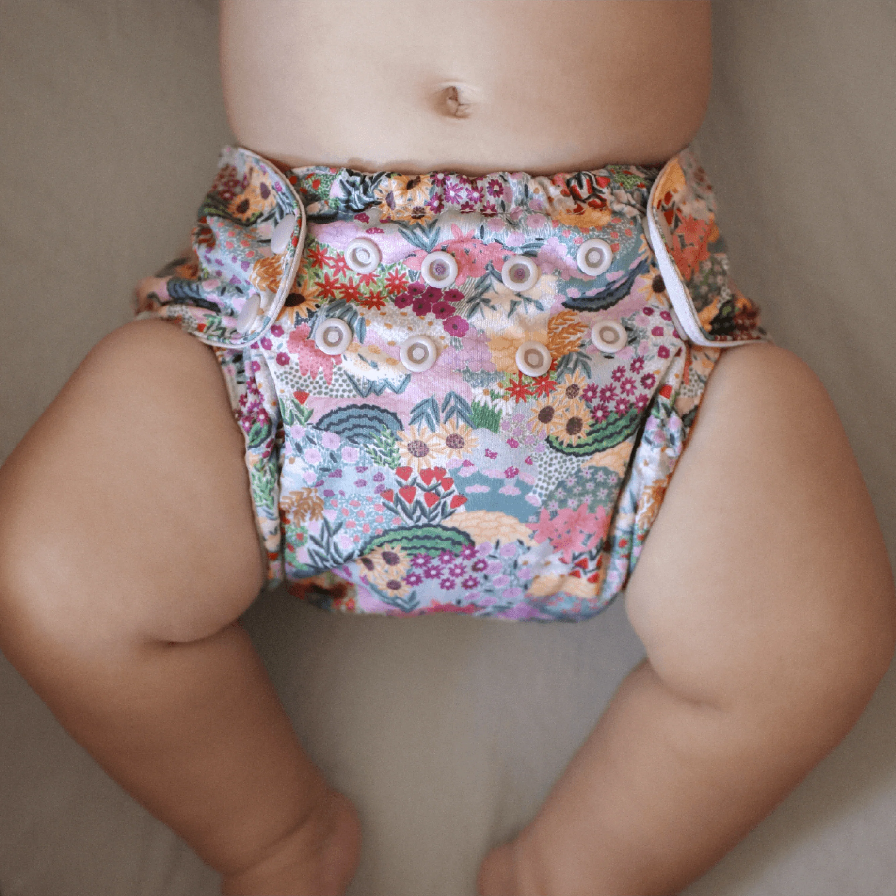 Outer Diaper Cover + Swim Diaper, Size 1, 100% OEKO-TEX Certified Recycled Fabric - Image 39