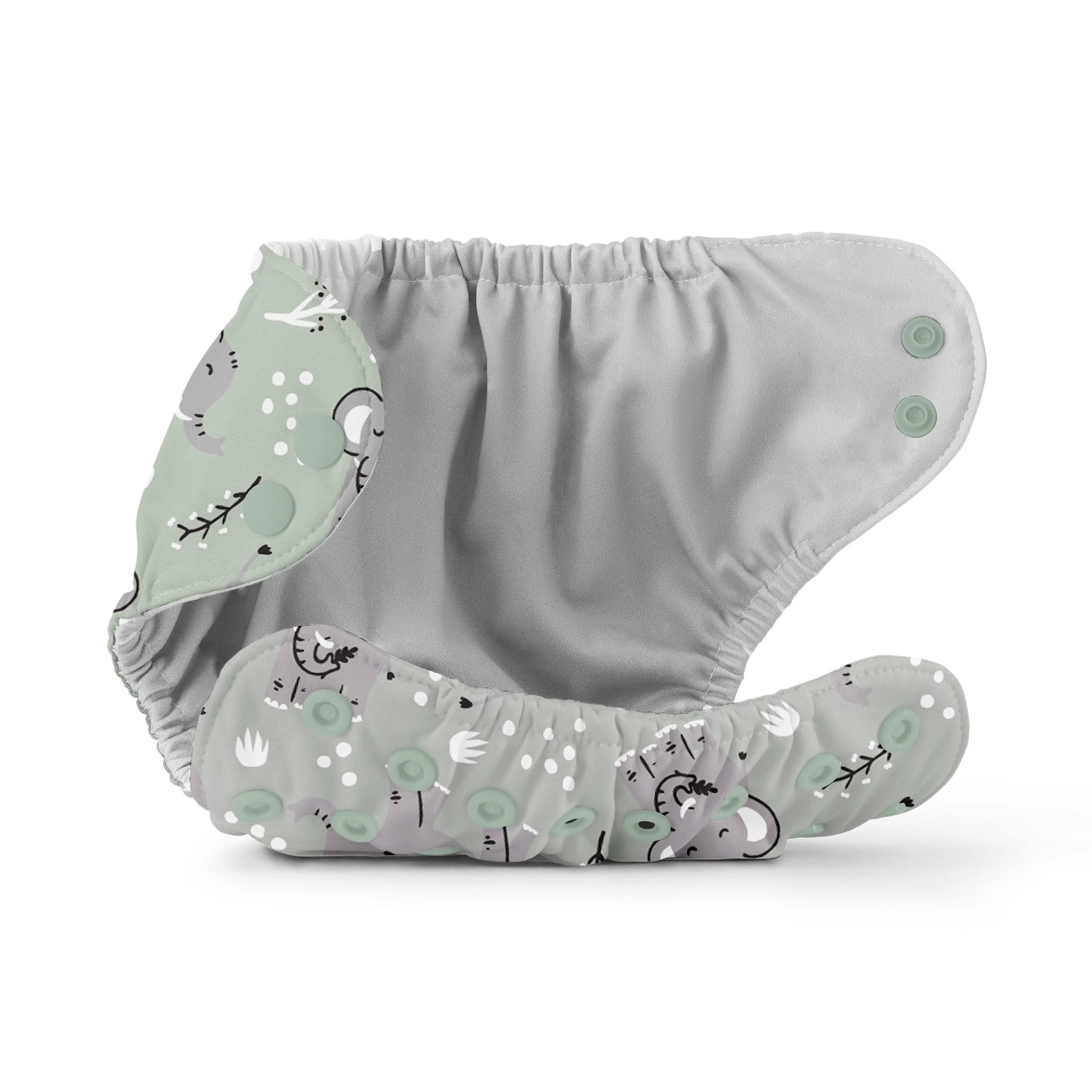 Outer Diaper Cover + Swim Diaper, Size 2, 100% OEKO-TEX Certified Recycled Fabric - Image 21