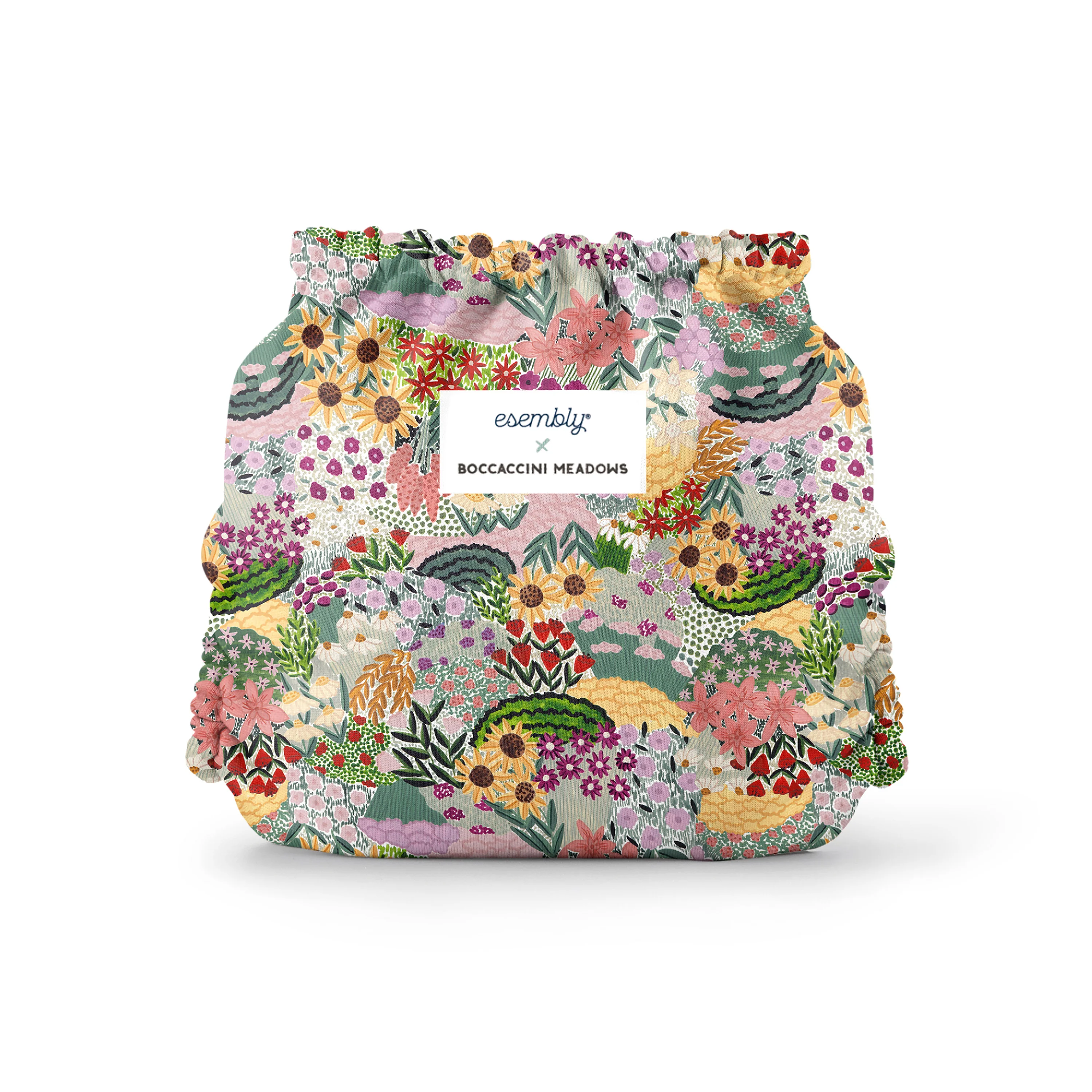 Outer Diaper Cover + Swim Diaper, Size 2, 100% OEKO-TEX Certified Recycled Fabric - Image 3