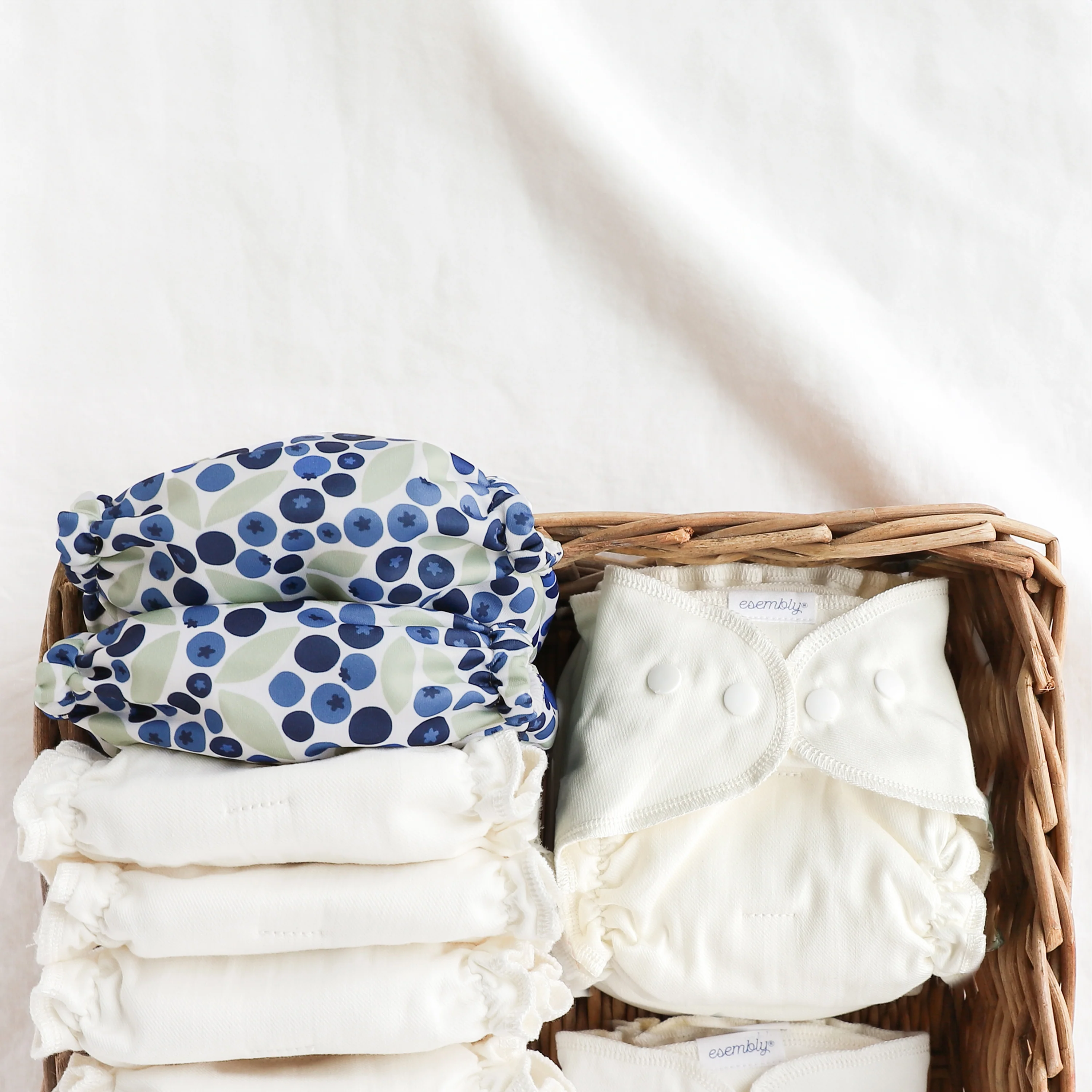 Outer Diaper Cover + Swim Diaper, Size 2, 100% OEKO-TEX Certified Recycled Fabric - Image 45