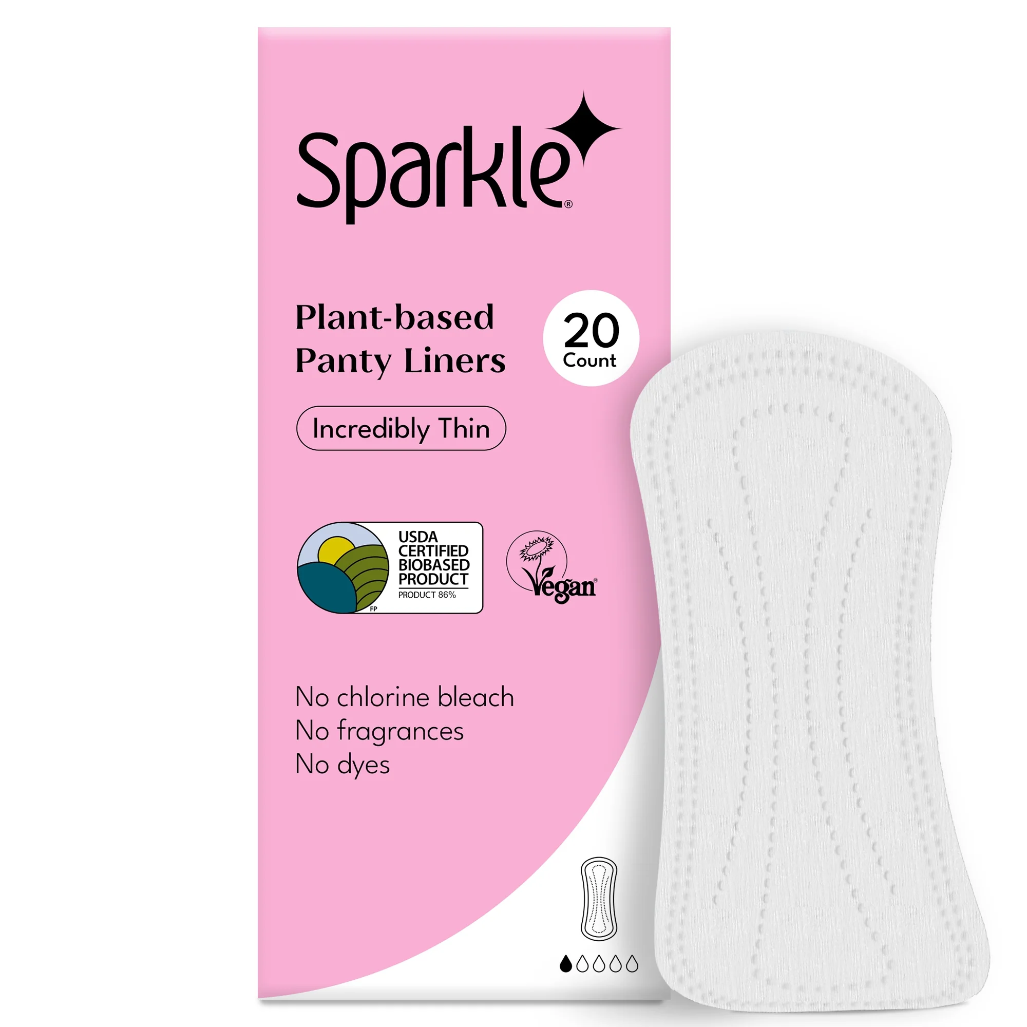Panty Liners - Incredibly Thin