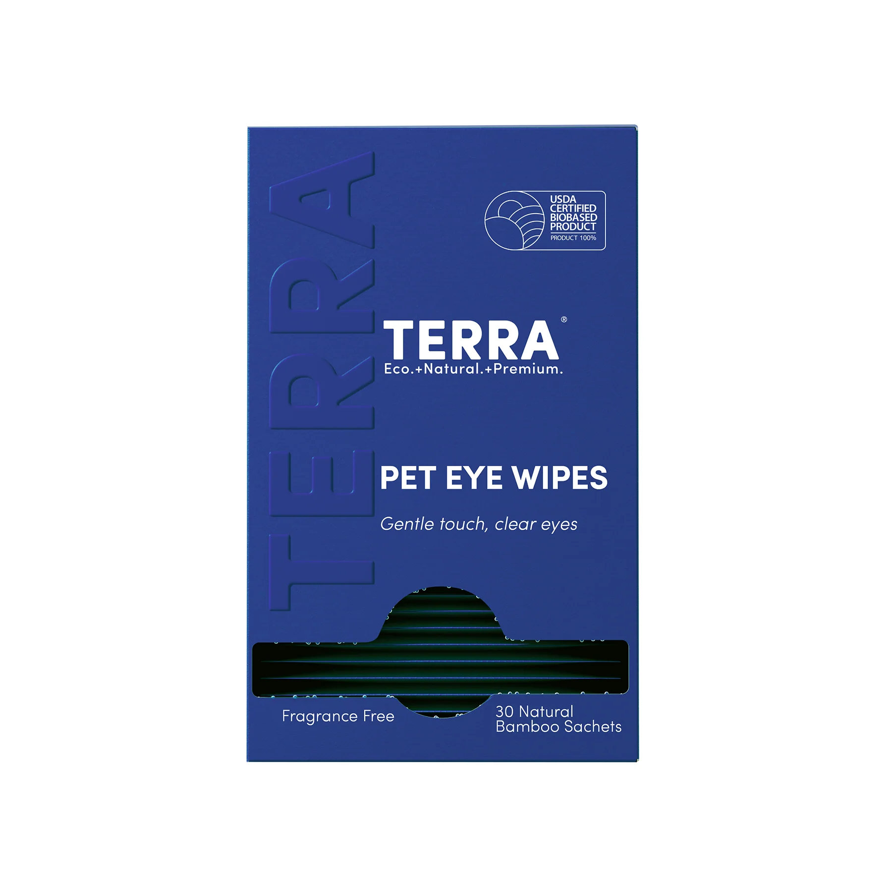 Pet Eye Wipes, Gently Removes Tear Stain, Debris, Discharge & Crust, Individually Wrapped
