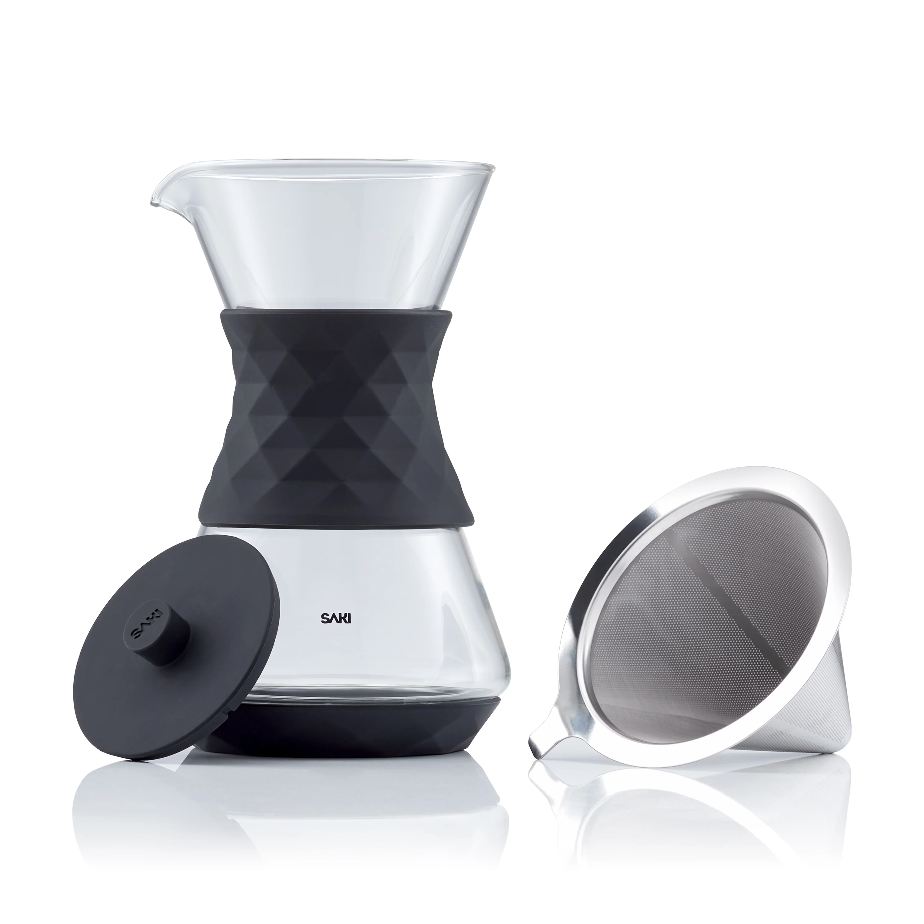 Pour-Over Glass Coffee Maker