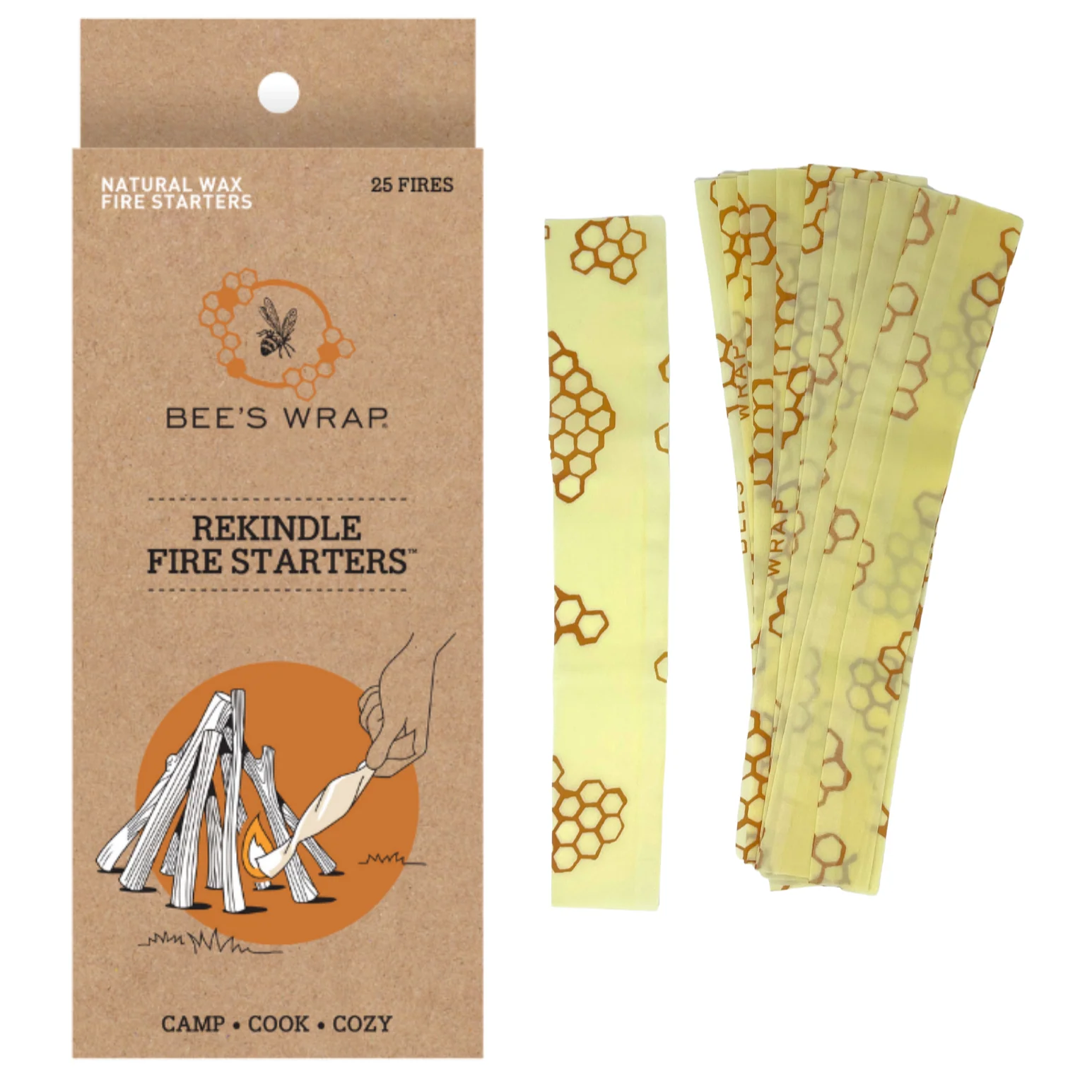 Natural Fire Starters – ReKindle Beeswax