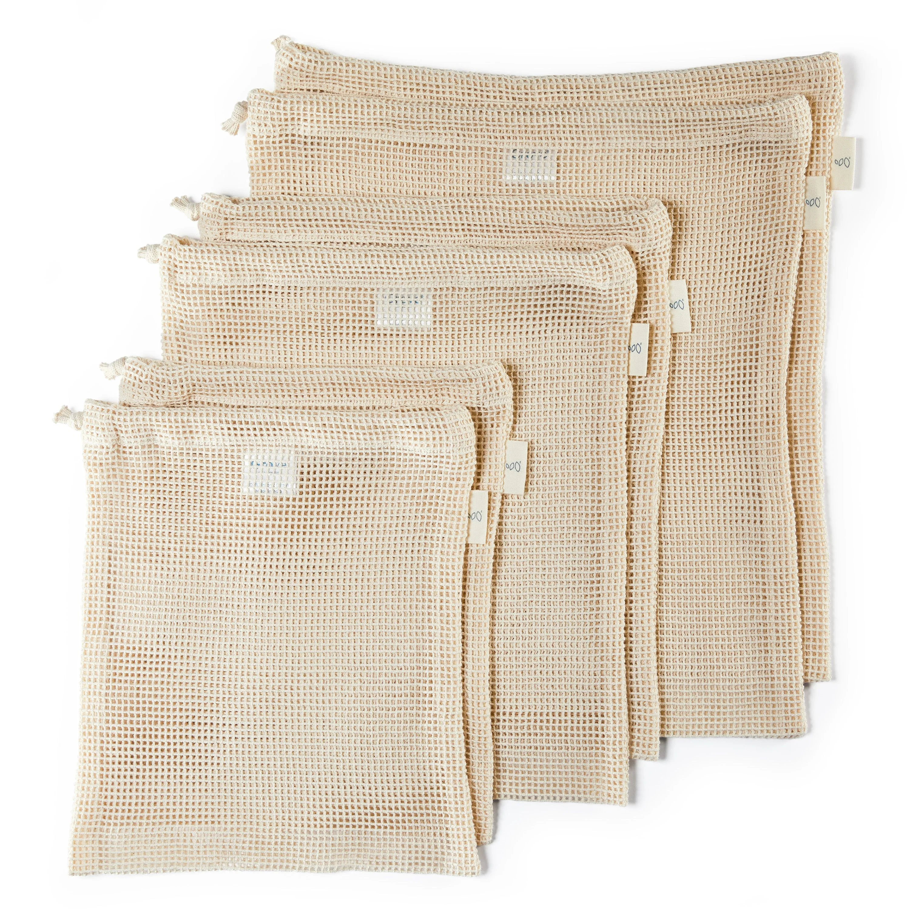 Organic Cotton Mesh Reusable Produce Bags