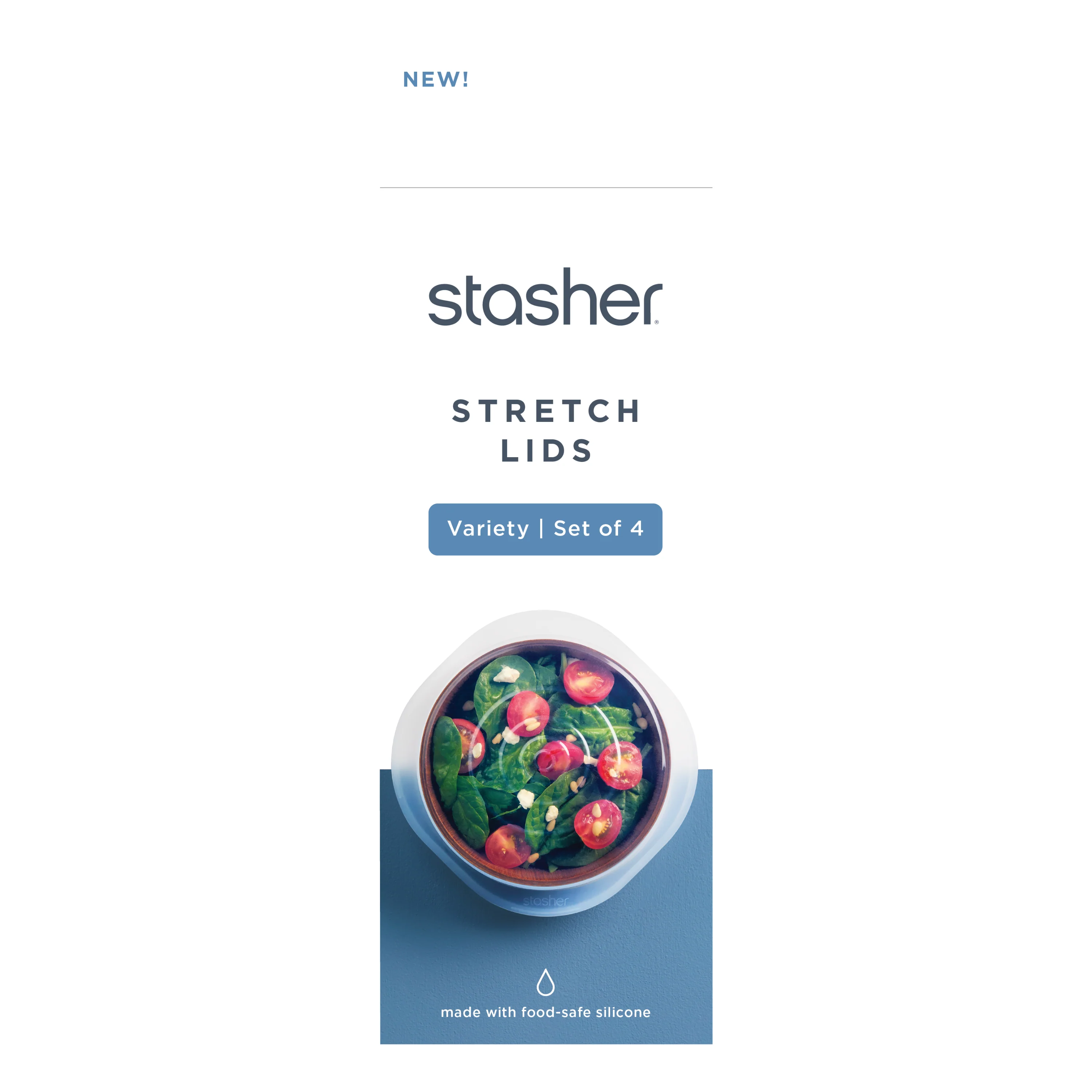 Reusable Stretch Lids Pack