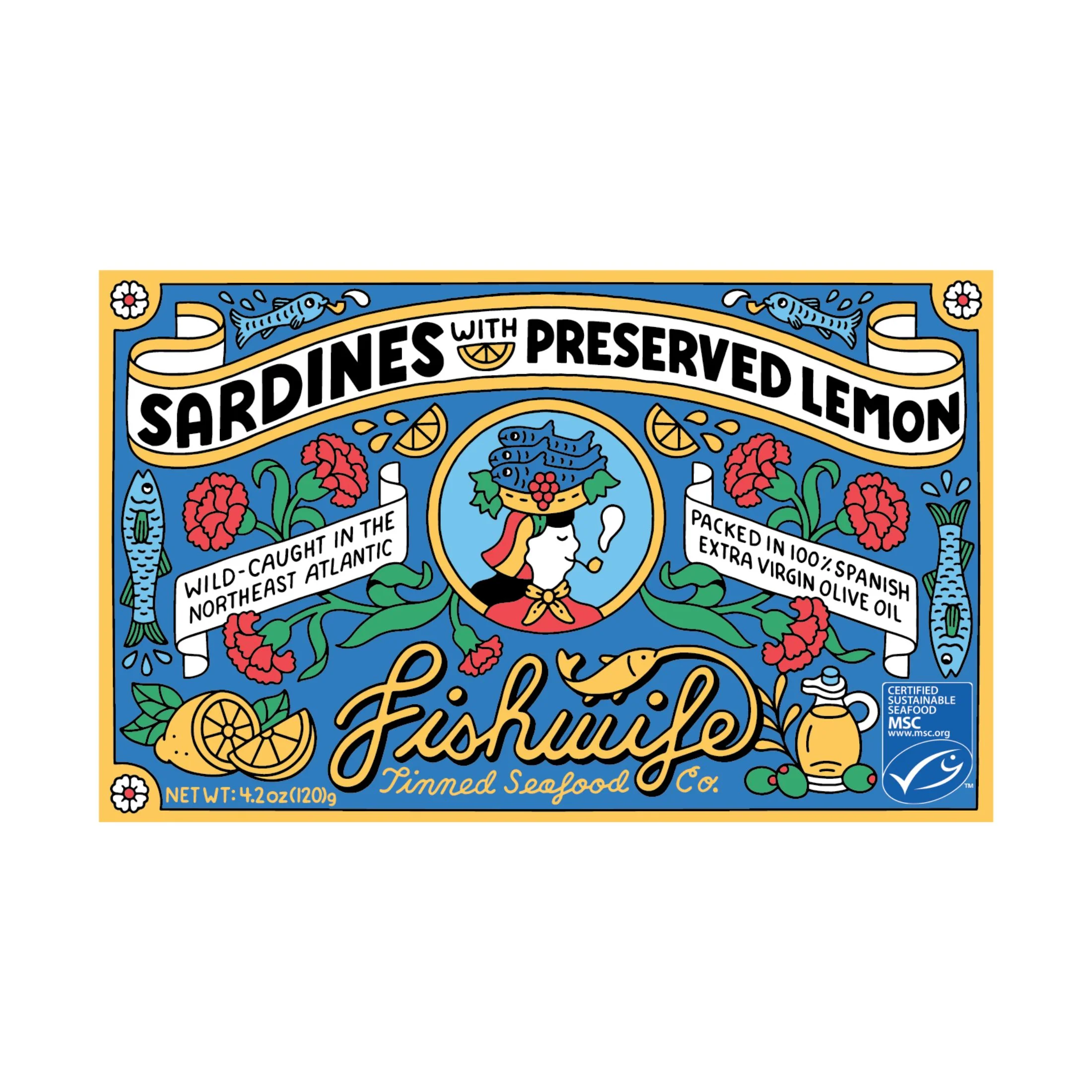Sardines with Preserved Lemon