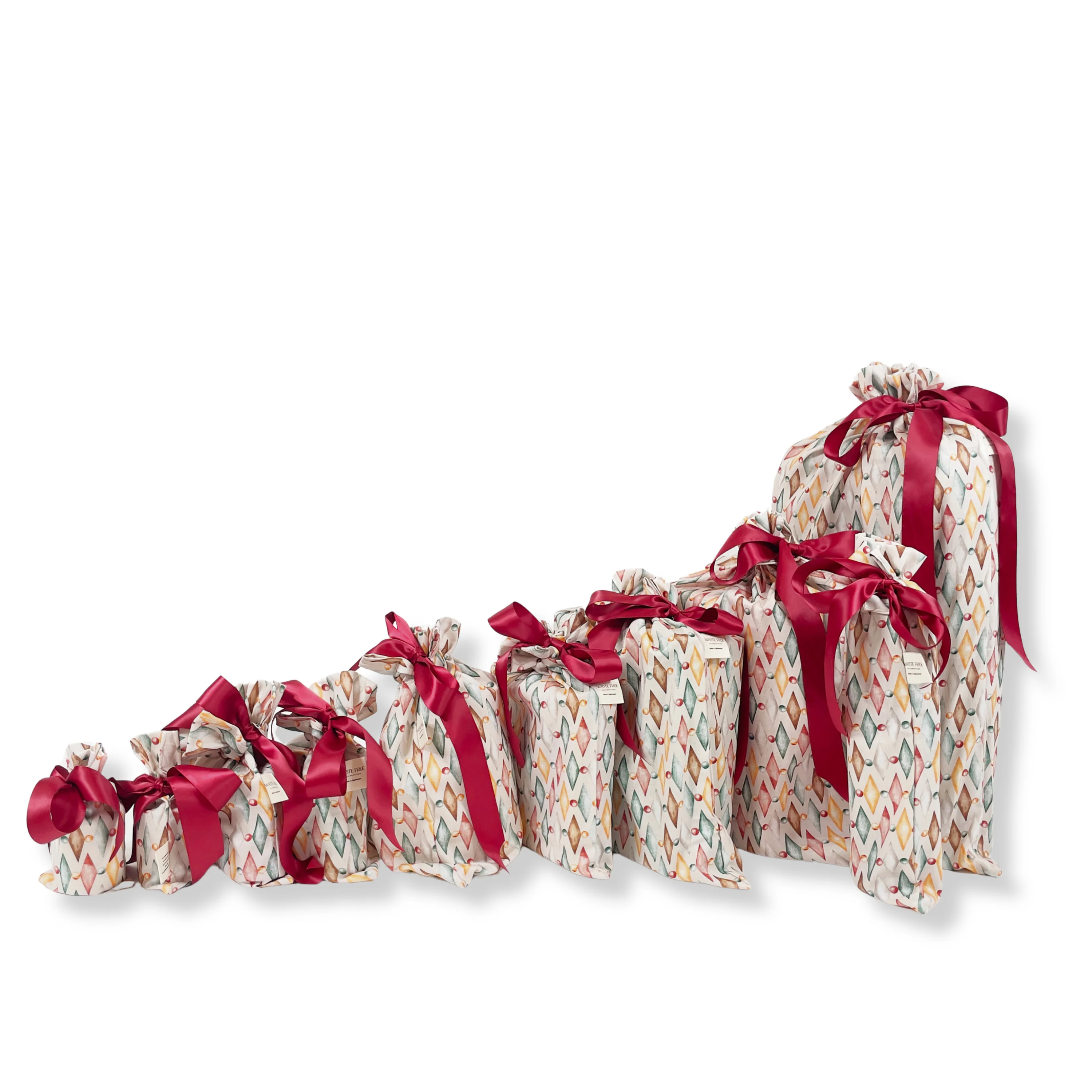 Set of 10 Reusable Gift bags