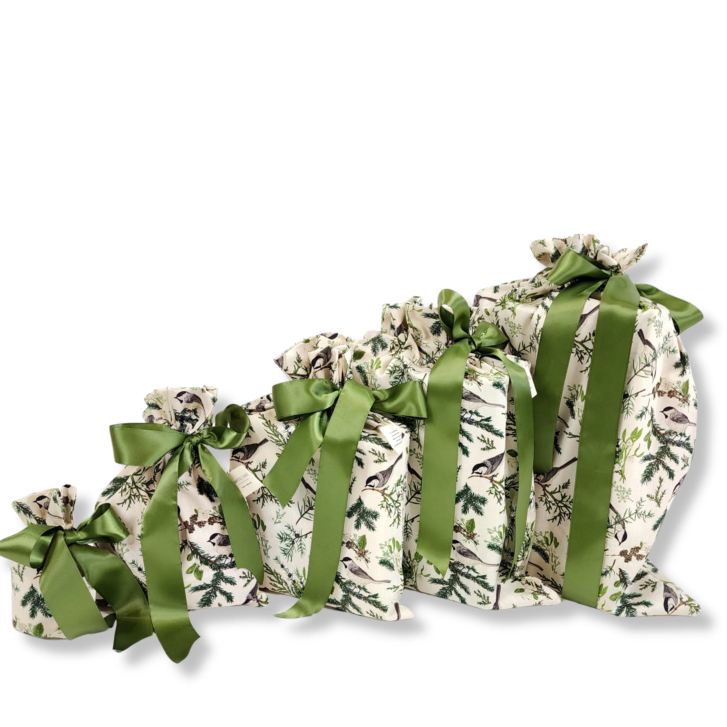 Set of 5 Reusable Gift Bags