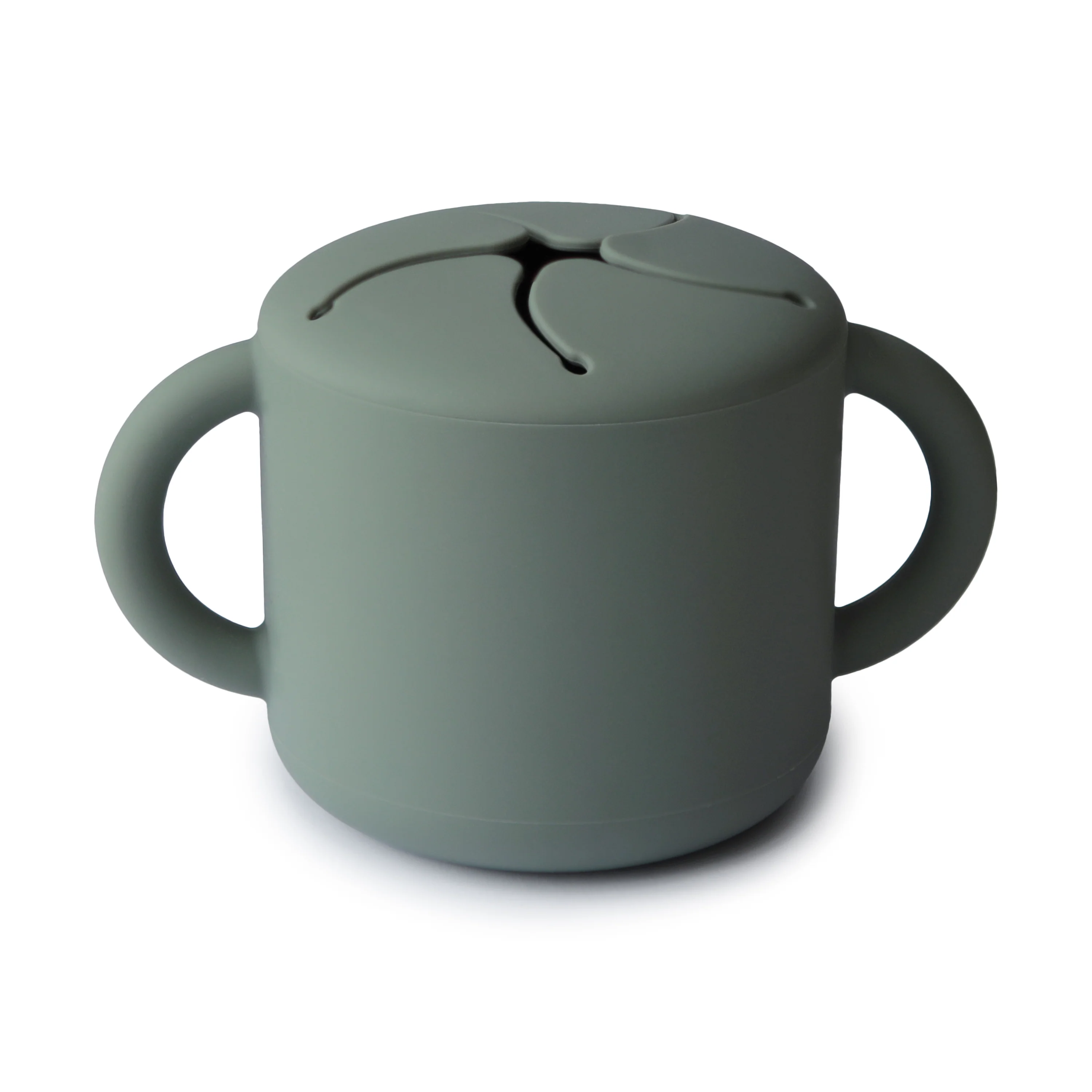 Silicone Snack Cup – Easy-Grip Handles, BPA-Free