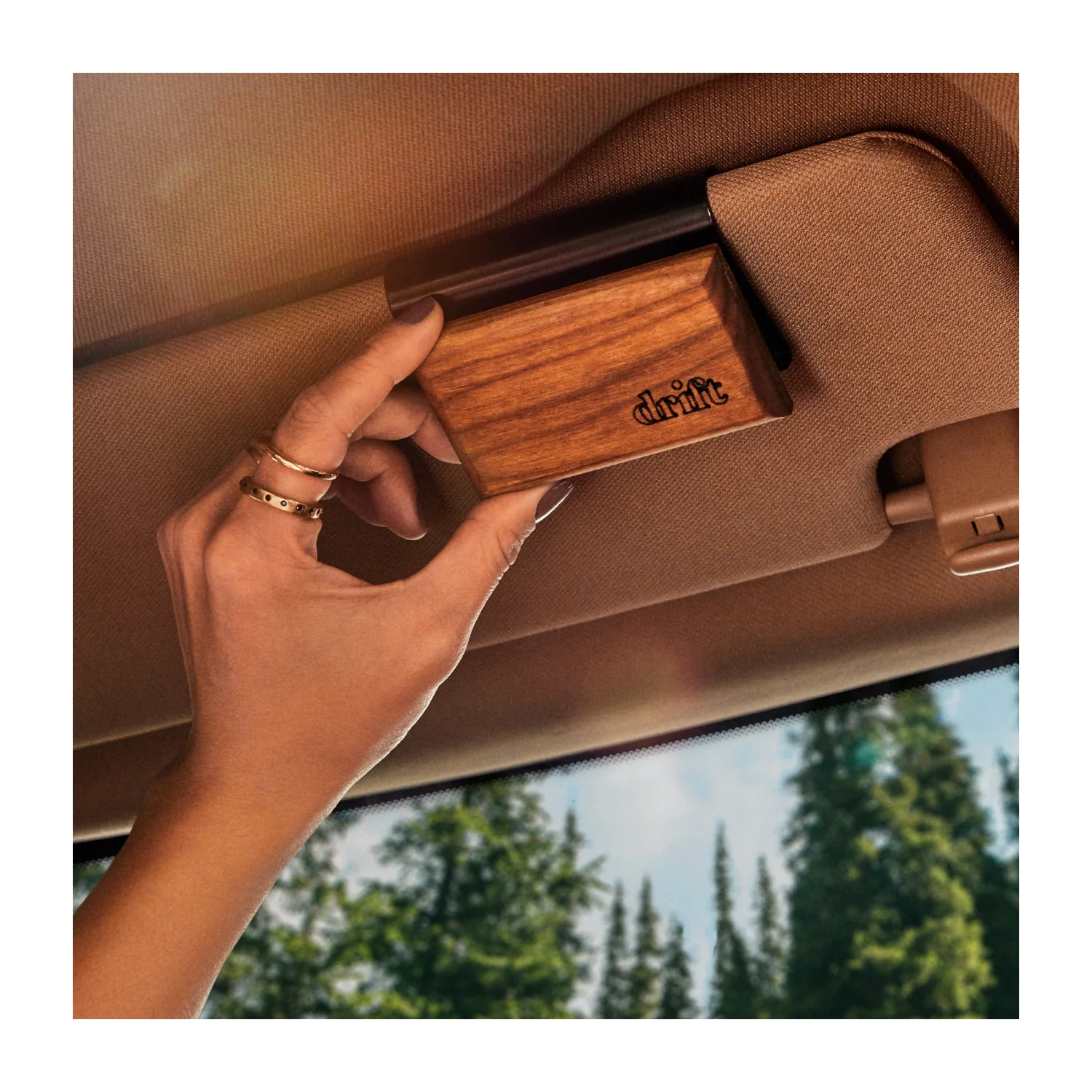 Single Wood Car Air Freshener Starter Kit - Image 2