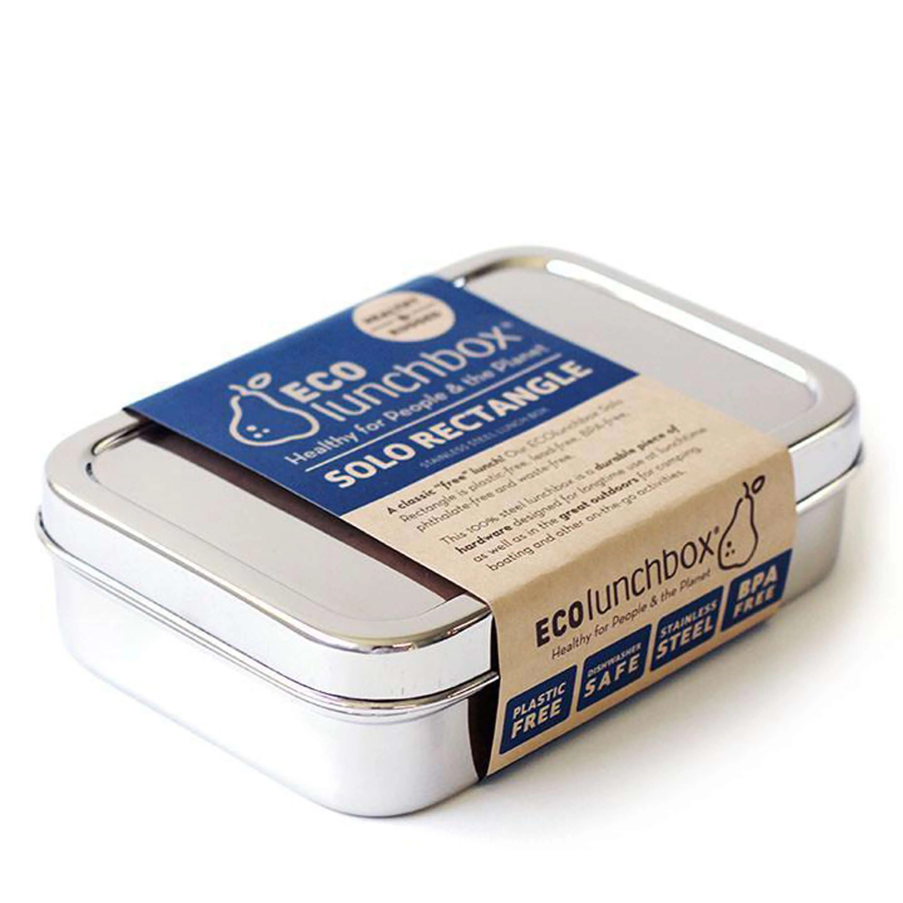 Solo Rectangle - Stainless Steel Lunch Container