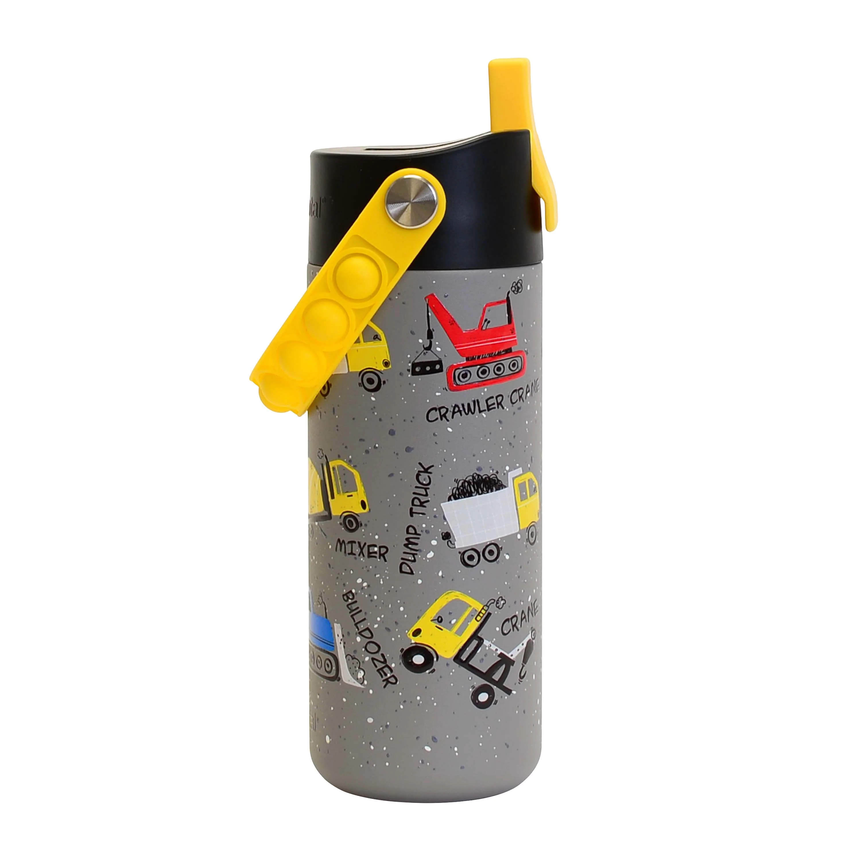 Stainless Steel Kids Water Bottle, 18oz - Image 2