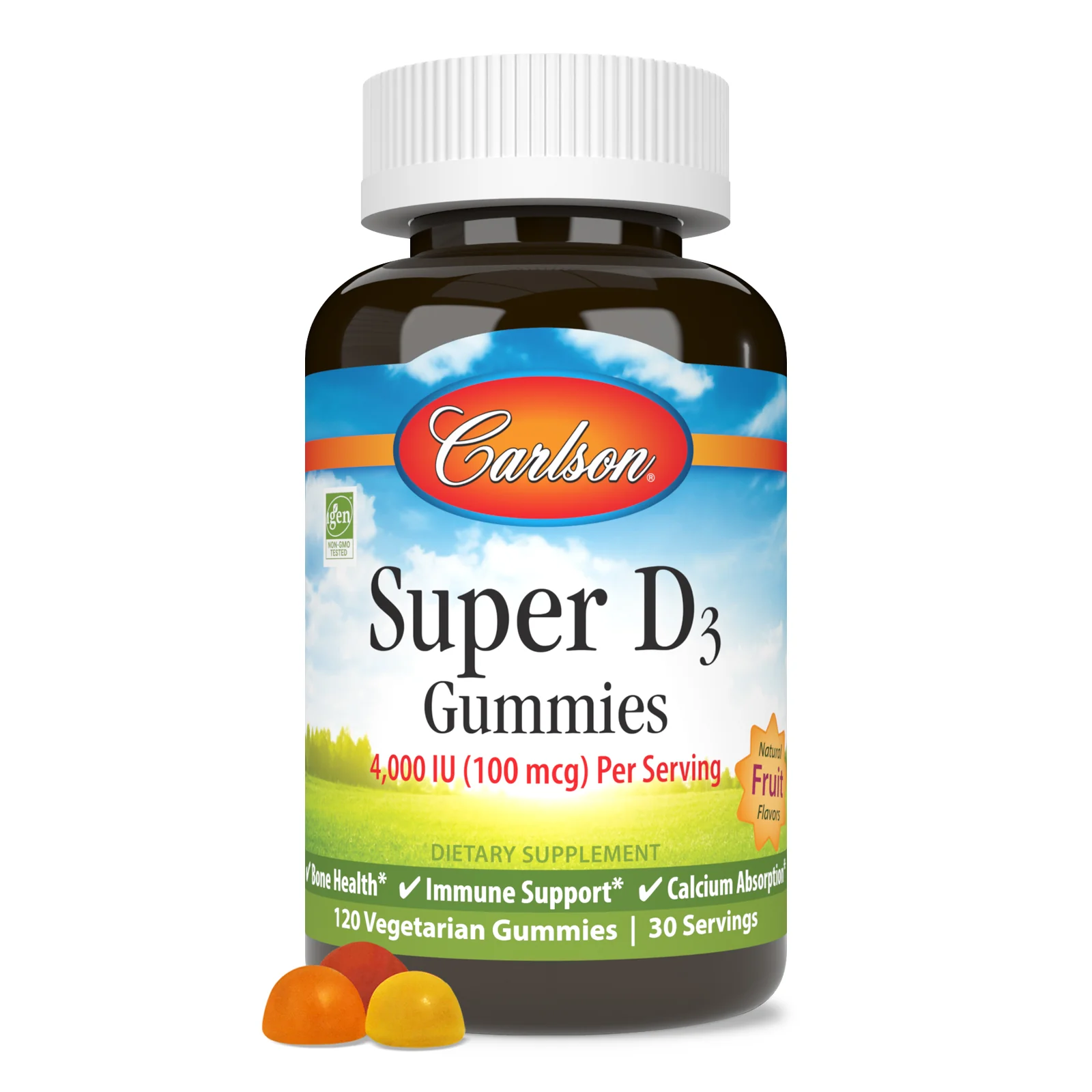 Super D Gummies - 4,000 IU