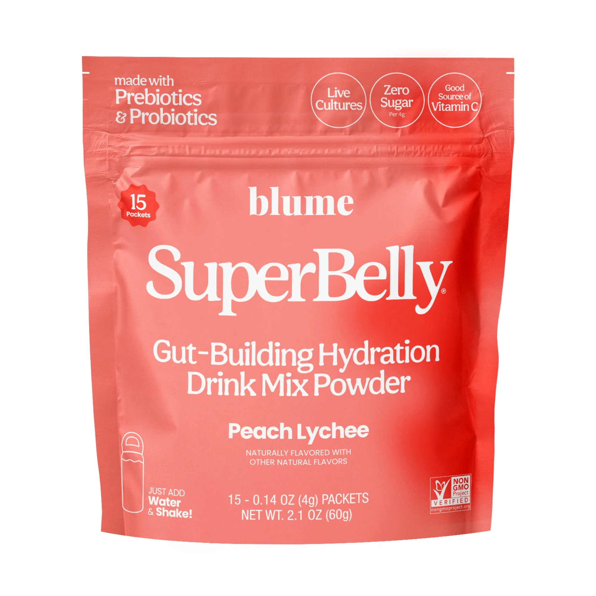 SuperBelly Gut-Building Hydration Drink Mix Powder Packets - Image 31