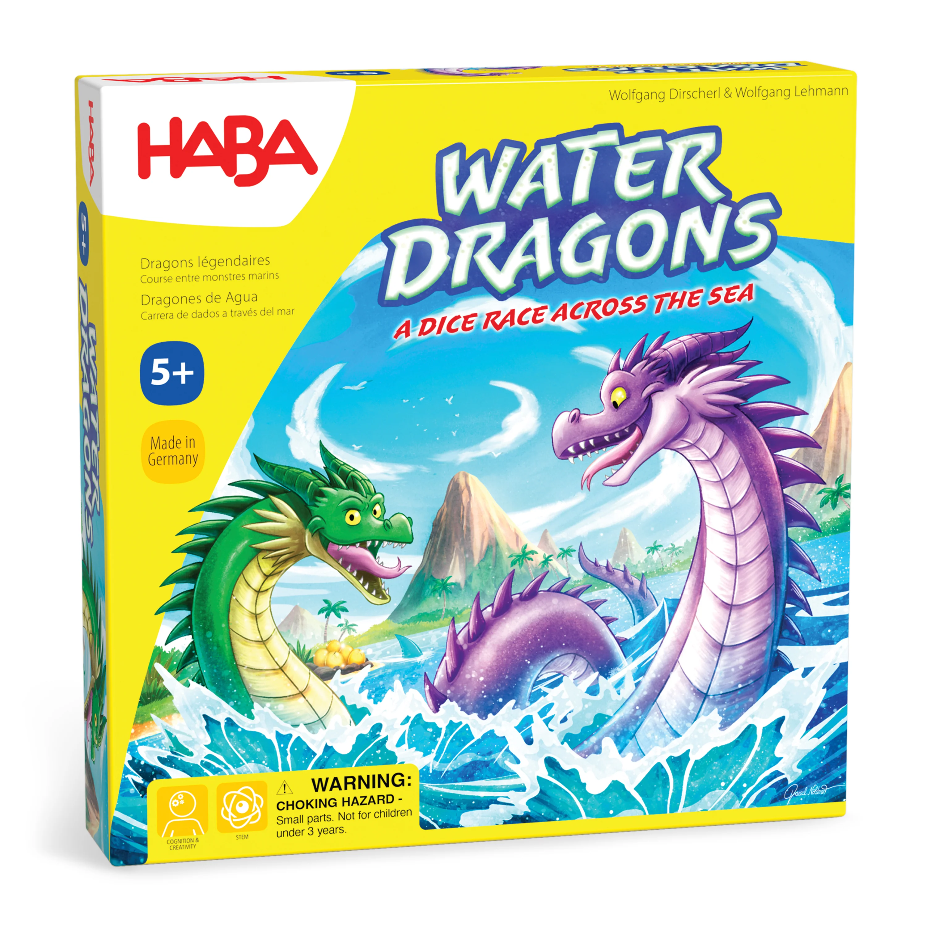 Water Dragons - Kids Board Game, 5+ Years